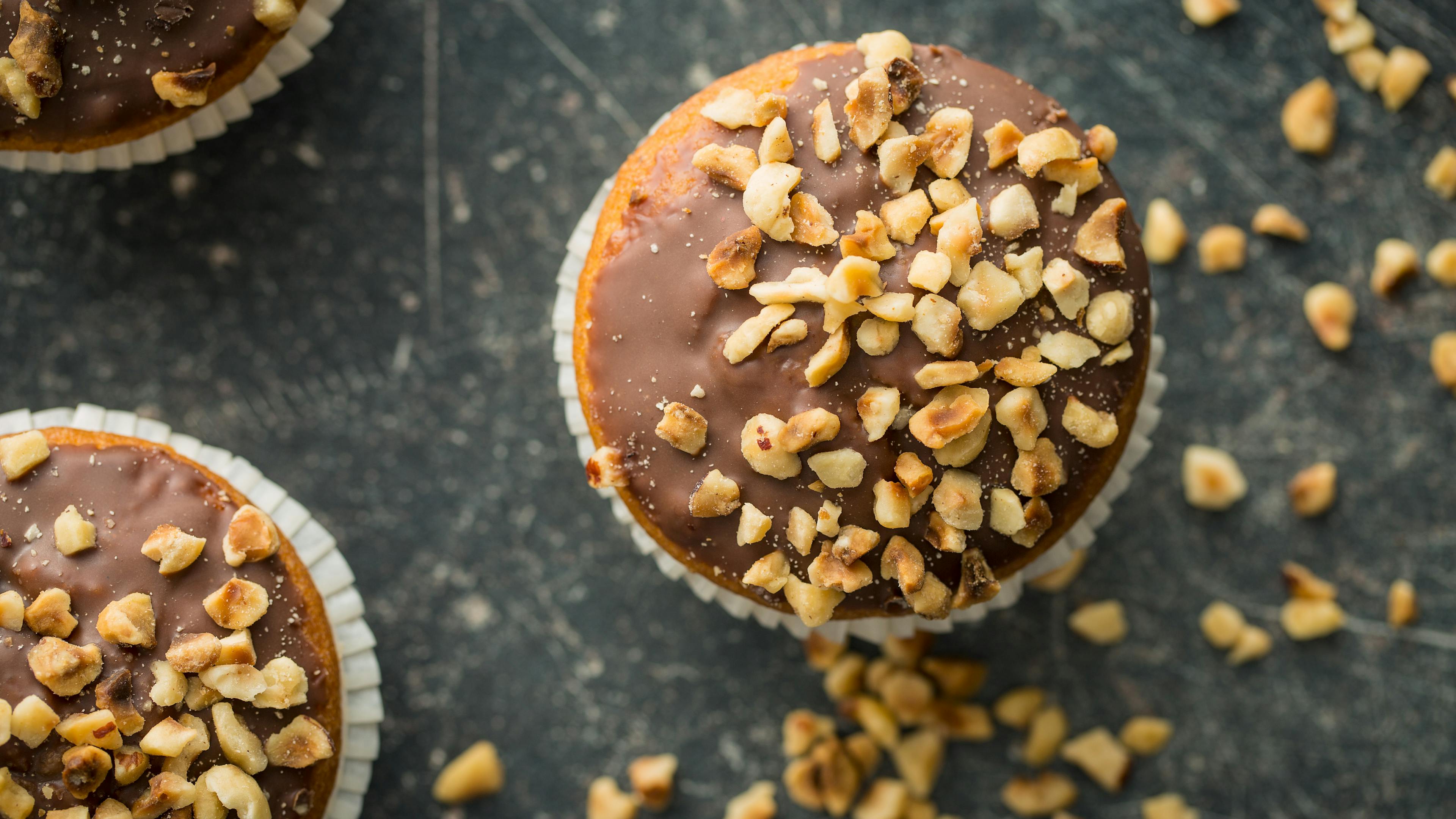 Chocolate and Hazelnut Muffin