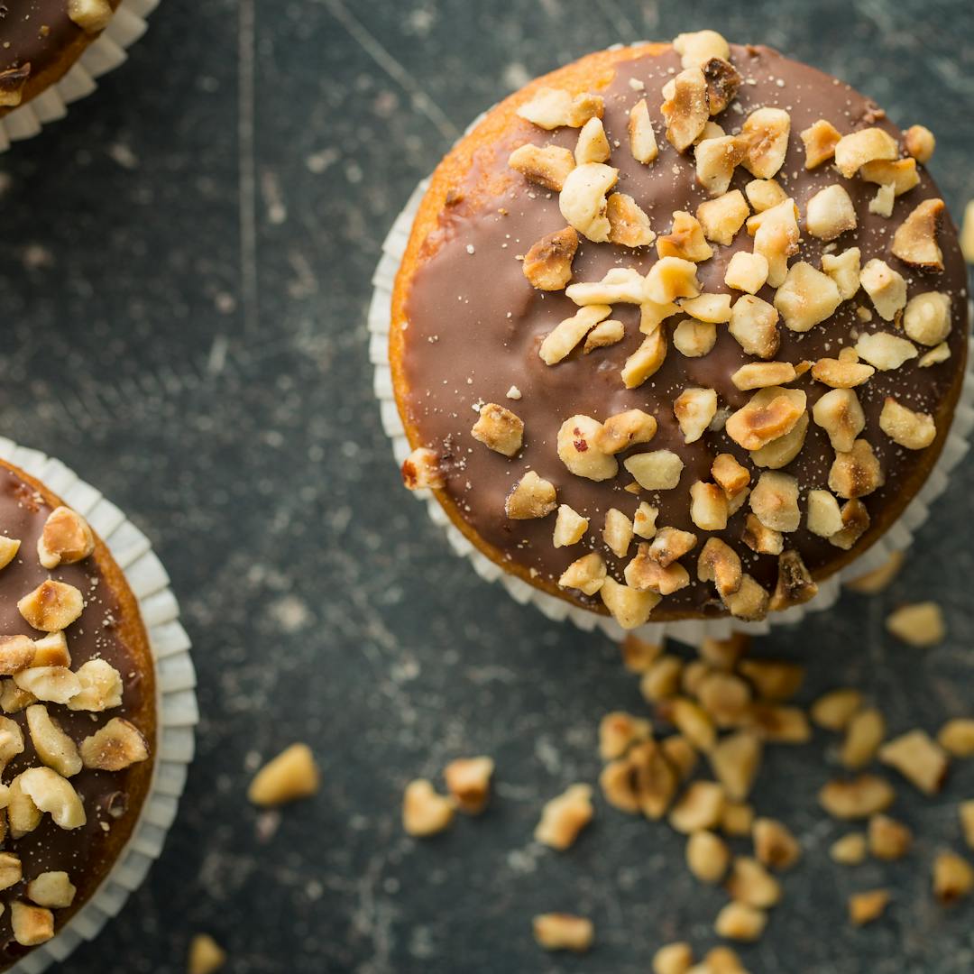 Tortino di cioccolato e nocciole