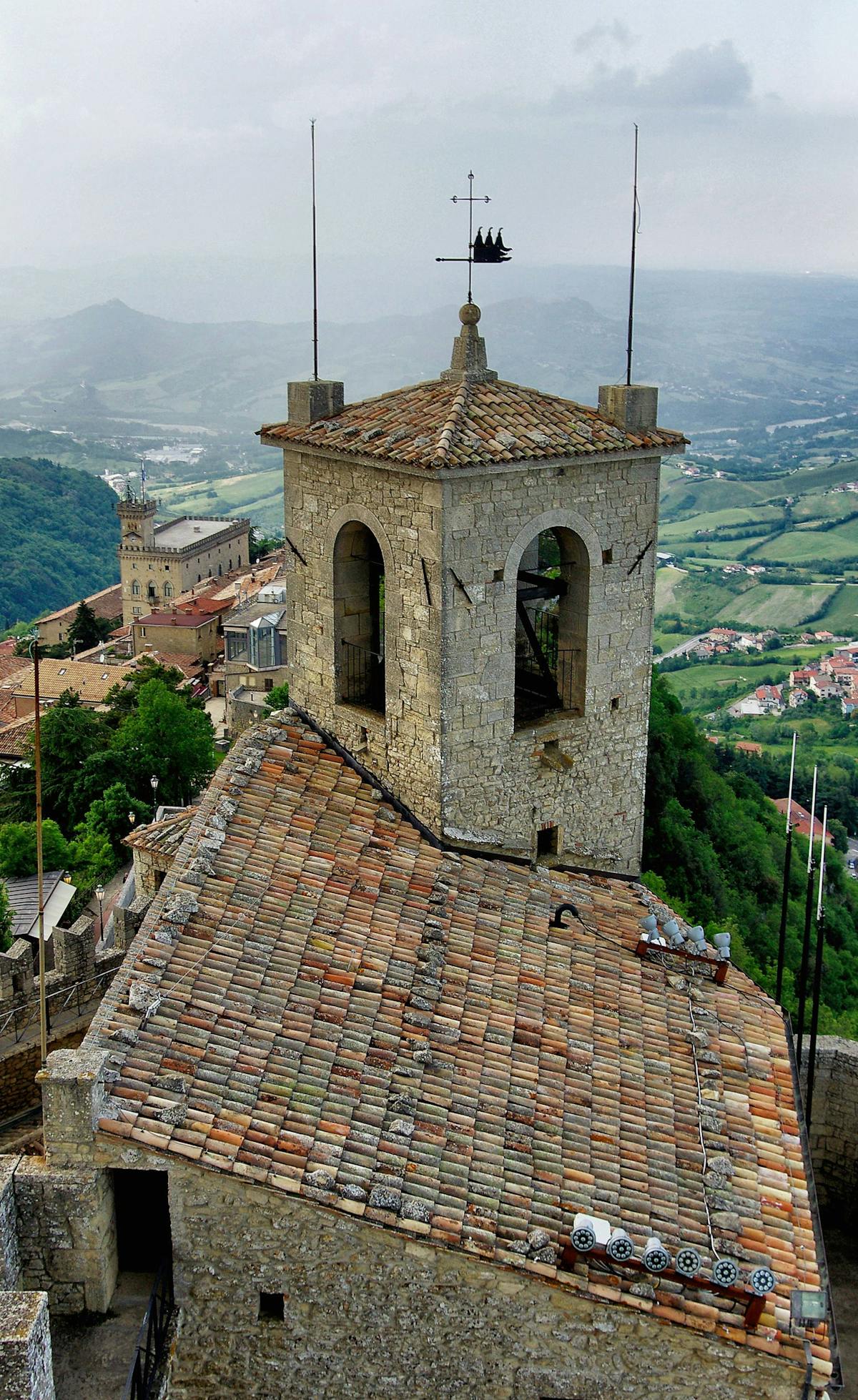 Vista borgo romagnolo