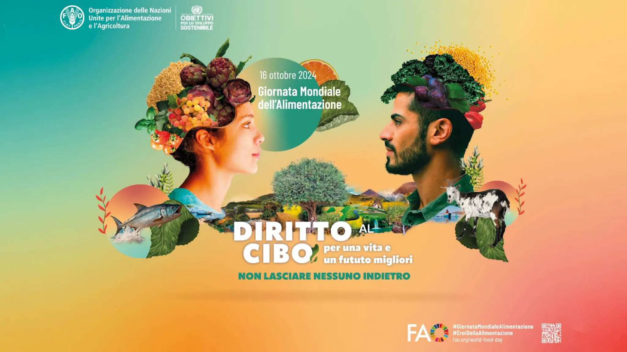 45e Journée mondiale de l'alimentation - Affiche