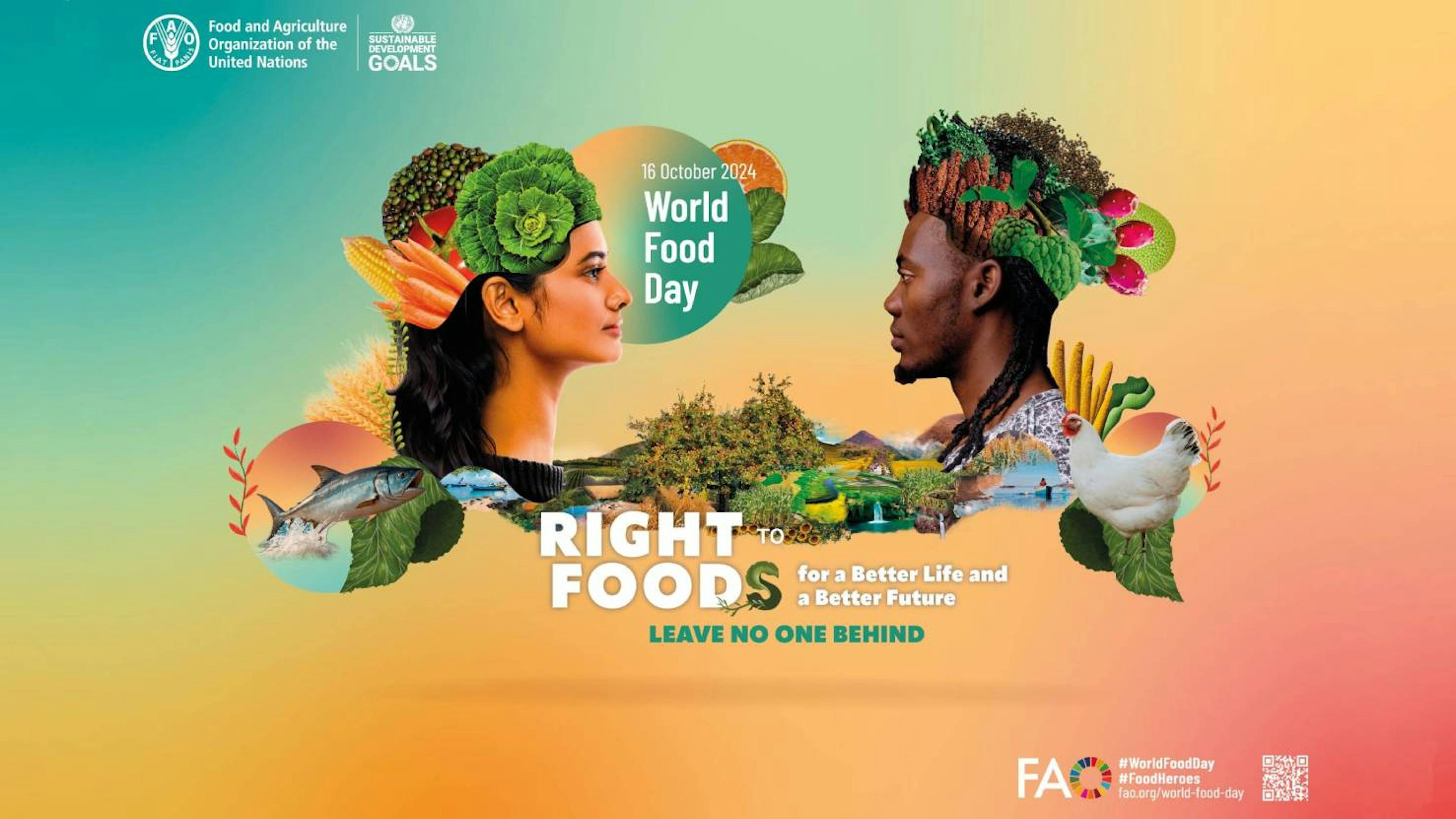 45° World Food Day - Main poster