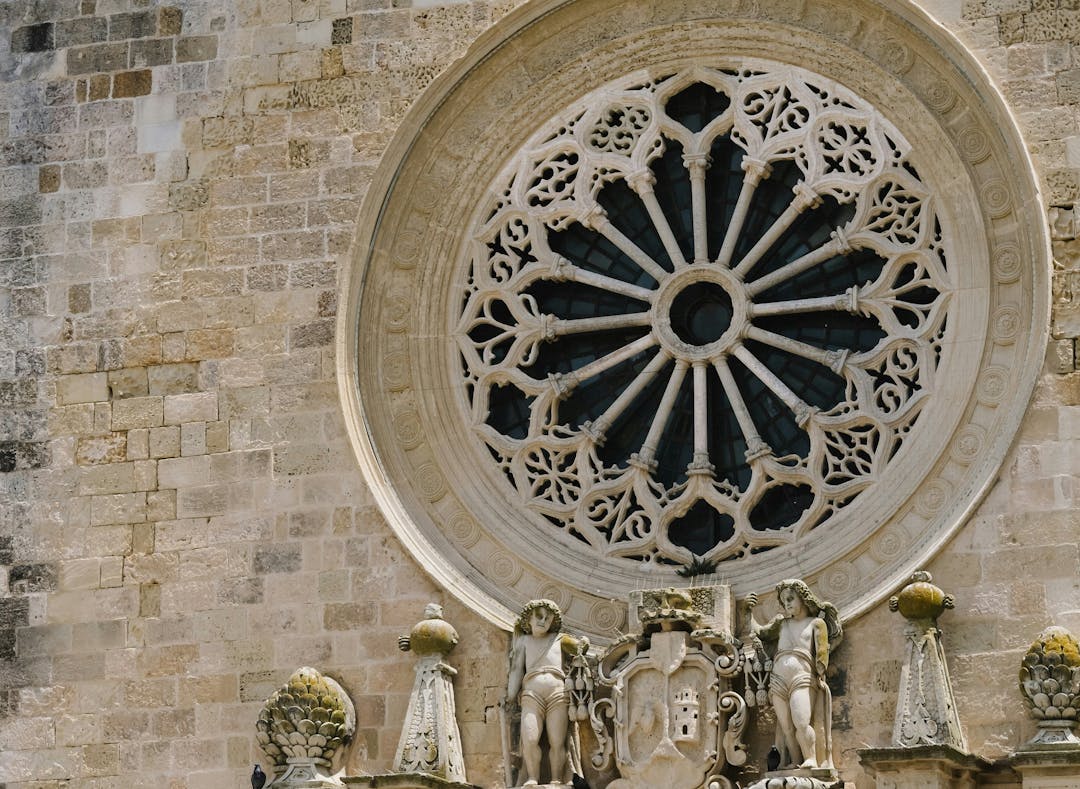 Particolare di chiesa di Lecce