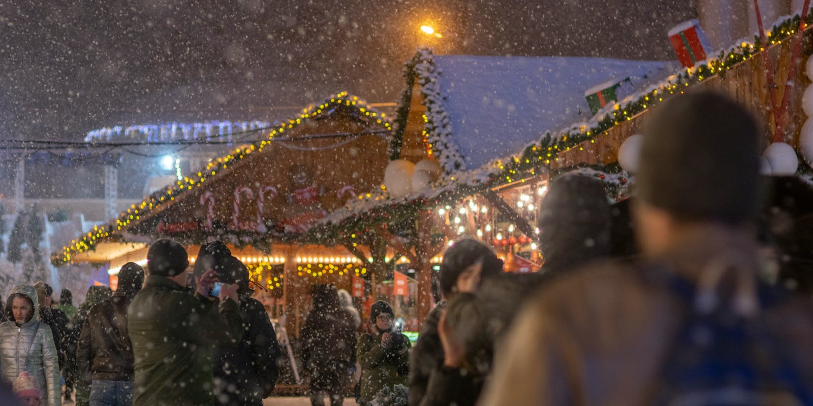 Christmas Markets in the snow