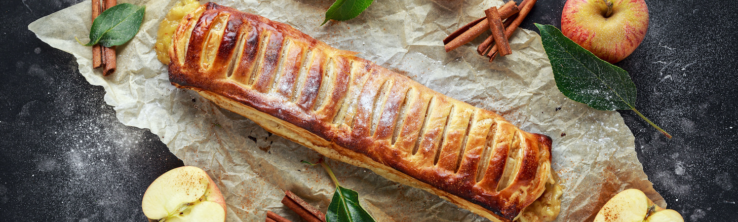 Recette de strudel aux pommes