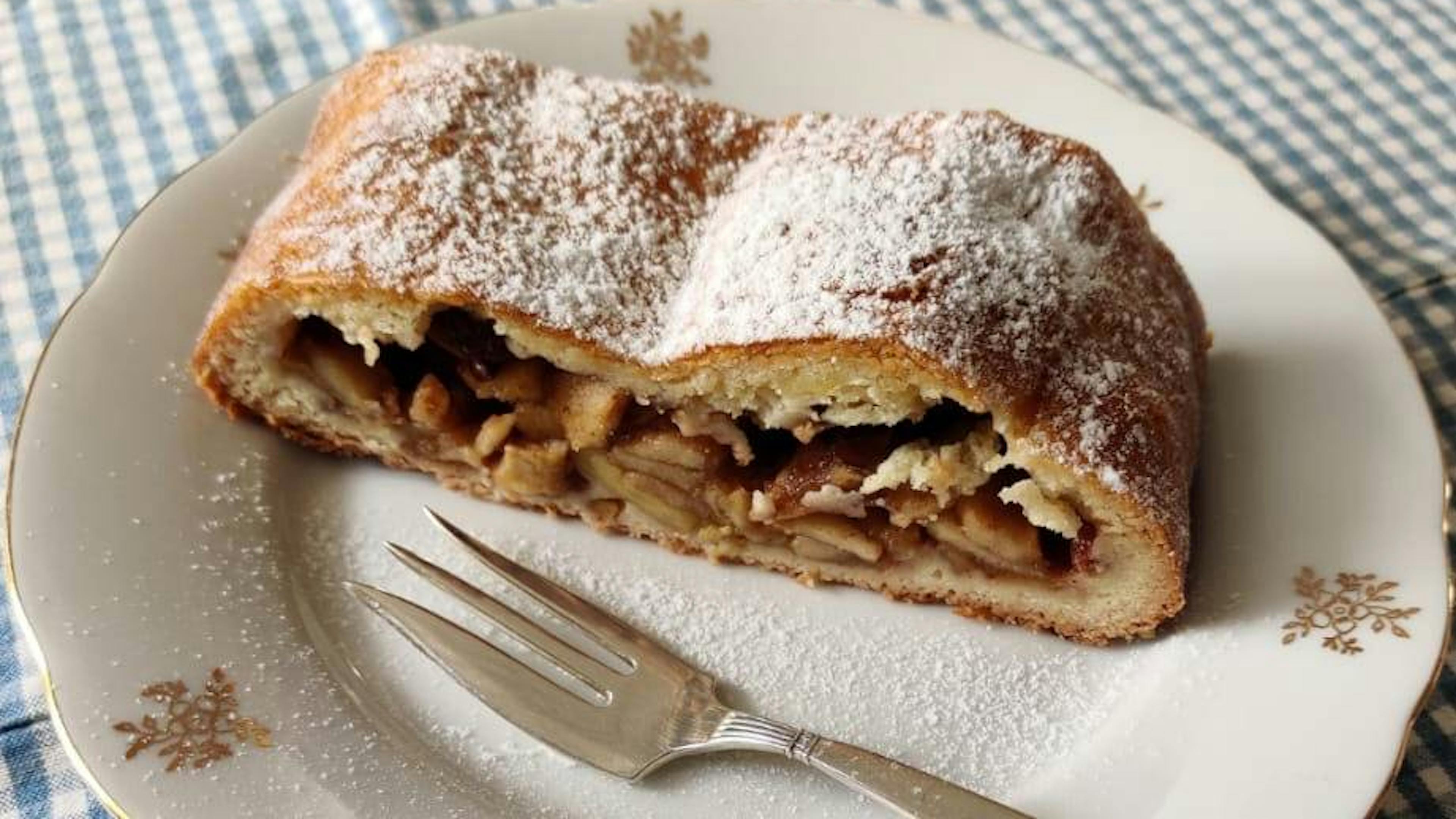 Fetta di Strudel di mele