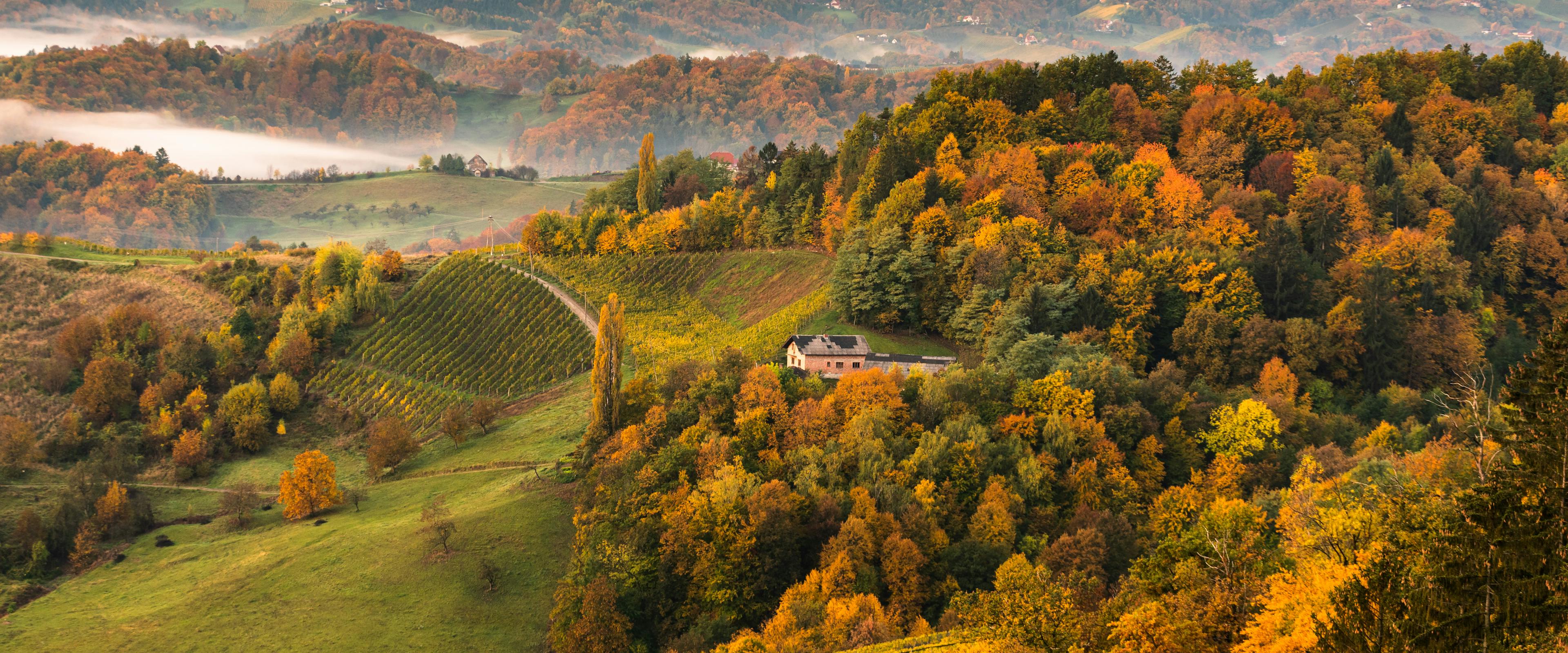 colline appennino autunno