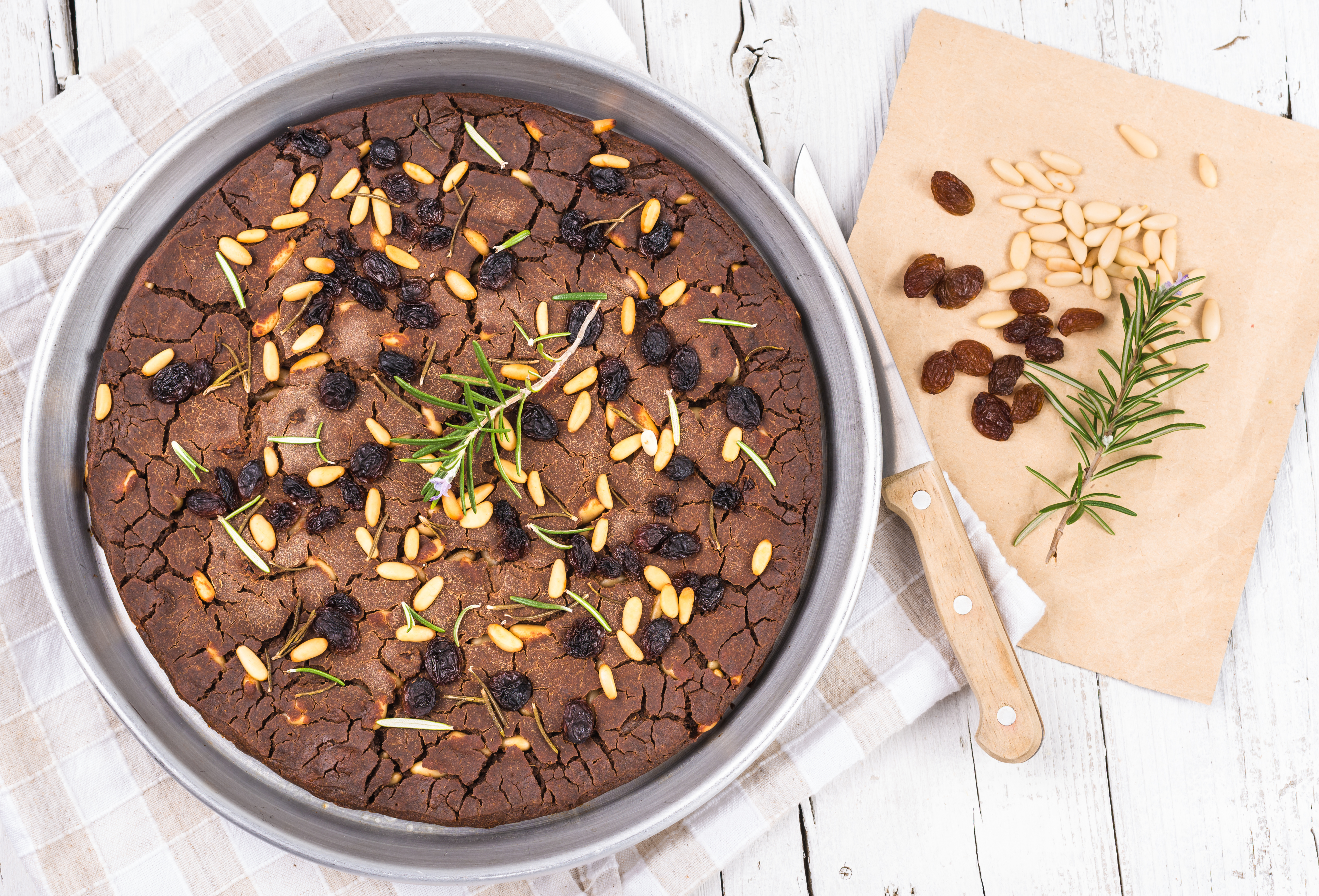 torta castagnaccio castagne farina autunno