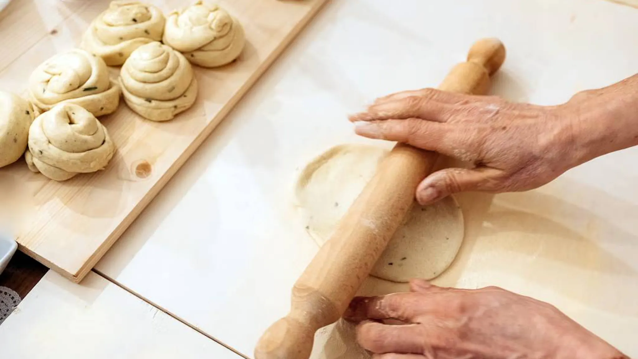 Feingeschichtete Piadina von Cesarina Silvana Zubereitung