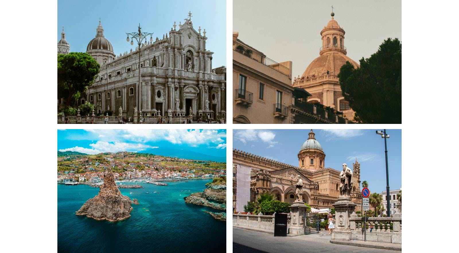 Palermo, Catania, Aci Trezza