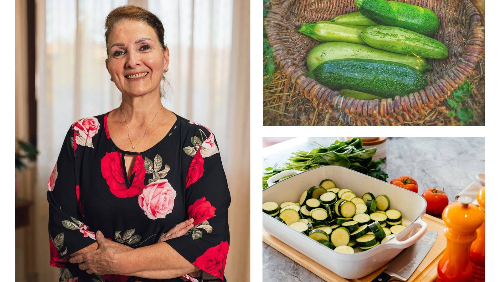 Cesarina Francesca, zucchine alla scapece
