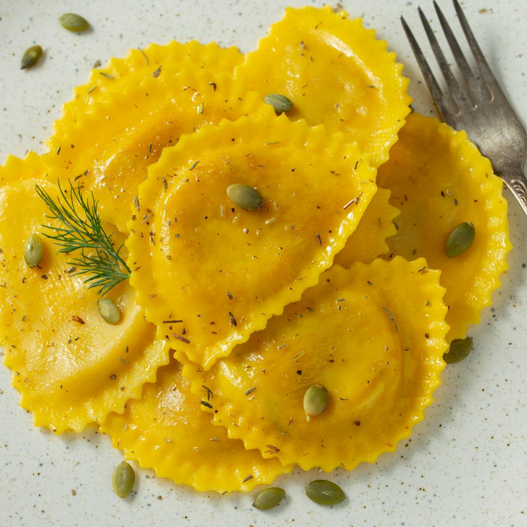 Ravioli alla zucca