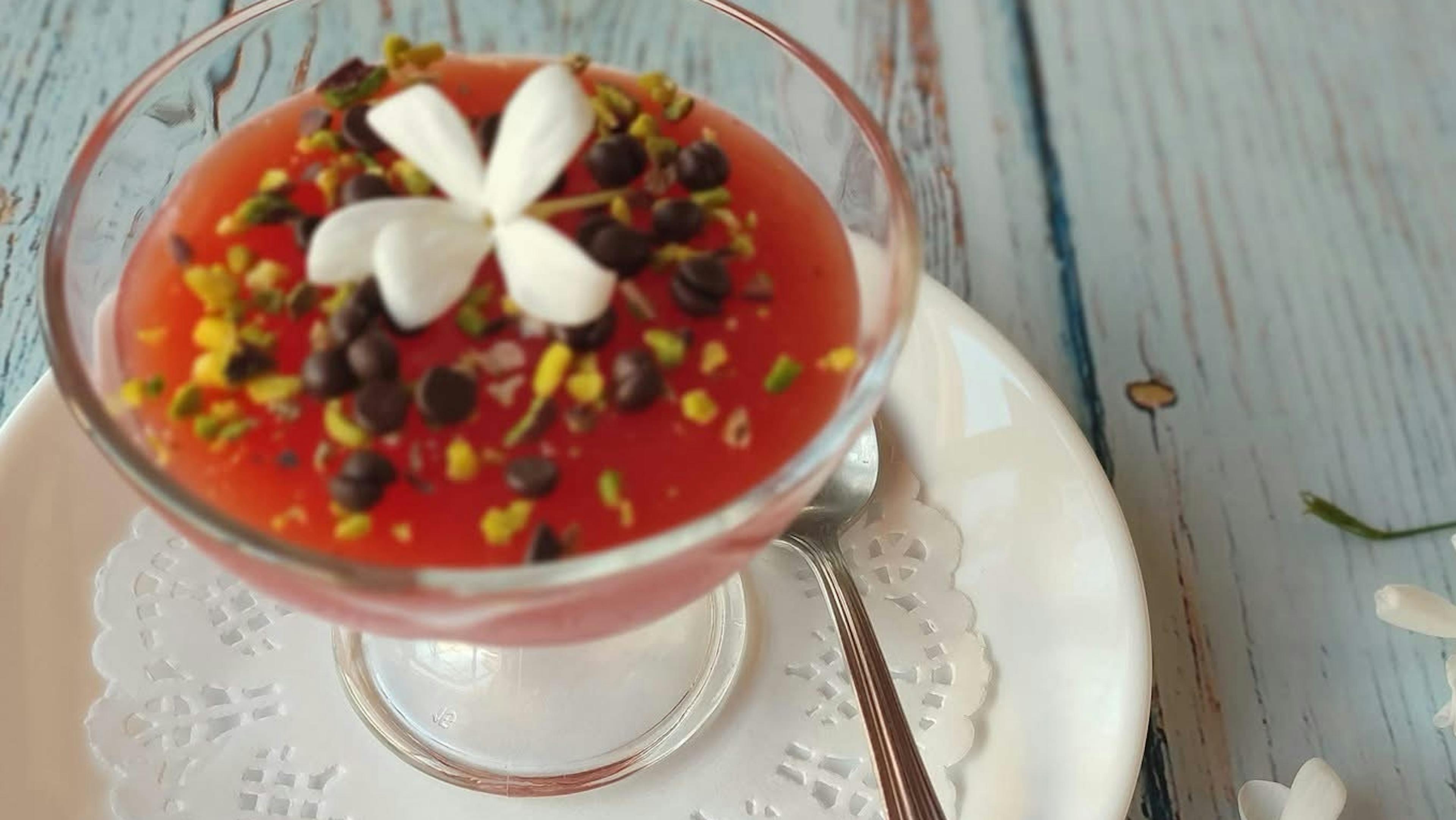 Gelo di melone (Watermelon), Sicilian pudding