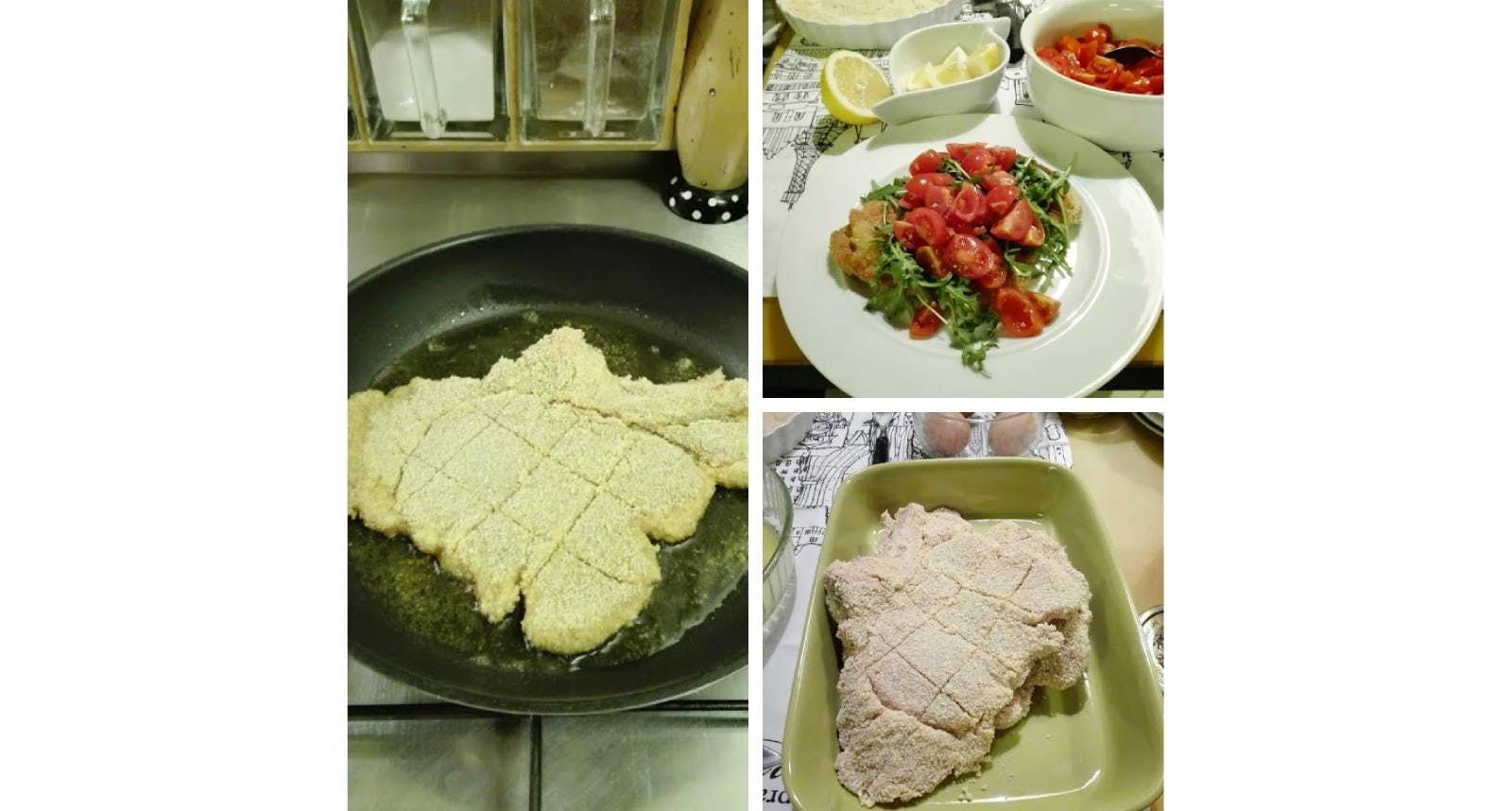 Preparazione Cotoletta milanese