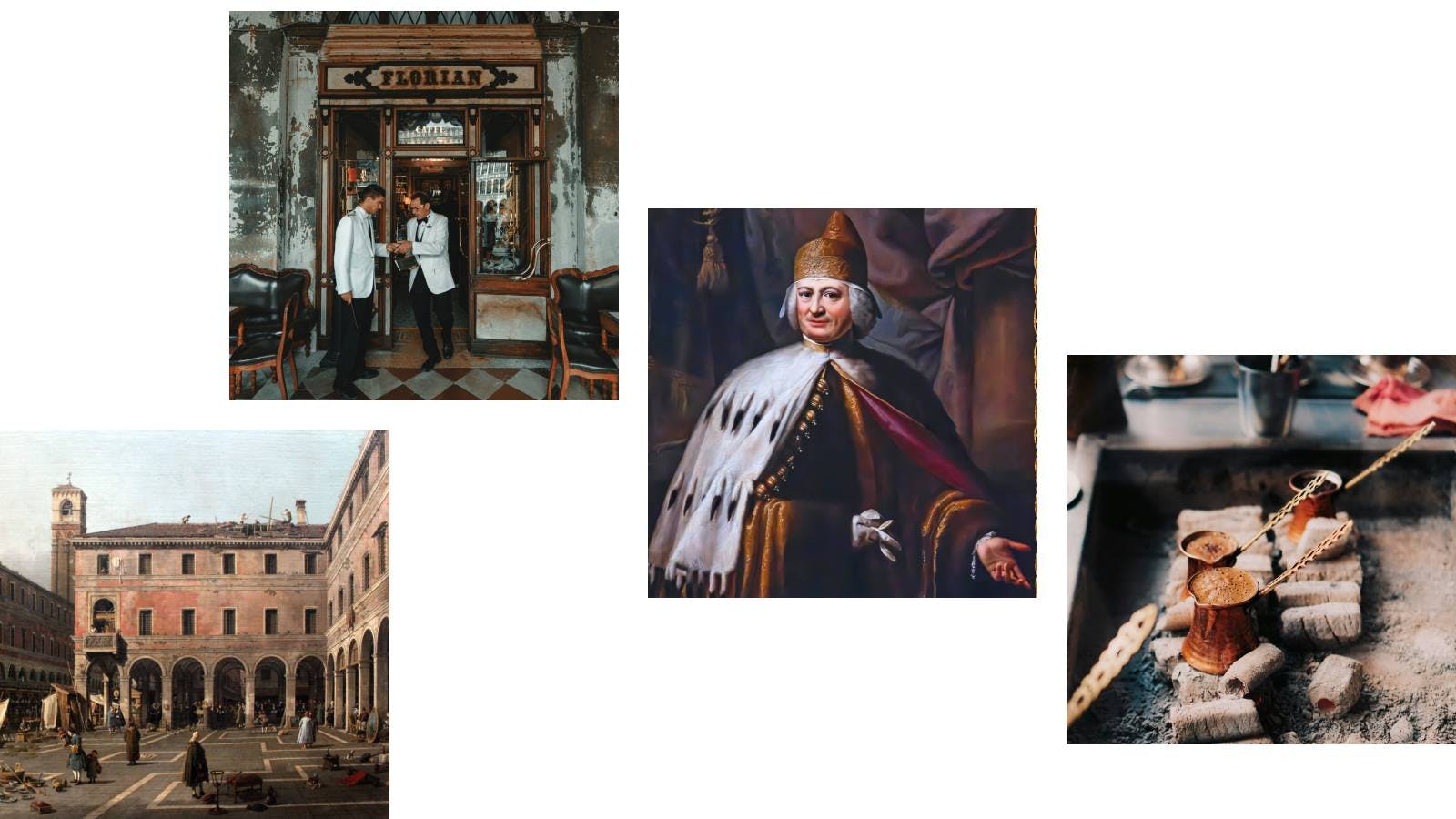 History of coffee in Venice: Venetian merchants, the Venetian Bailo, and the historic Caffè Florian