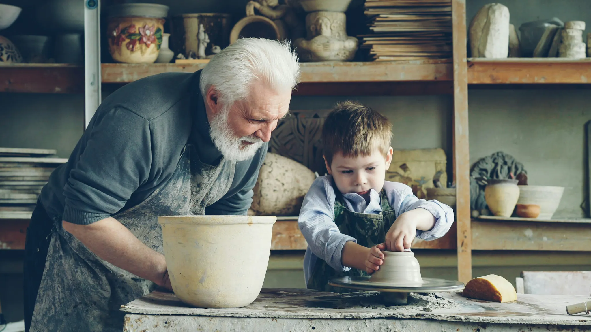 Festa dei nonni: nonno con bambino
