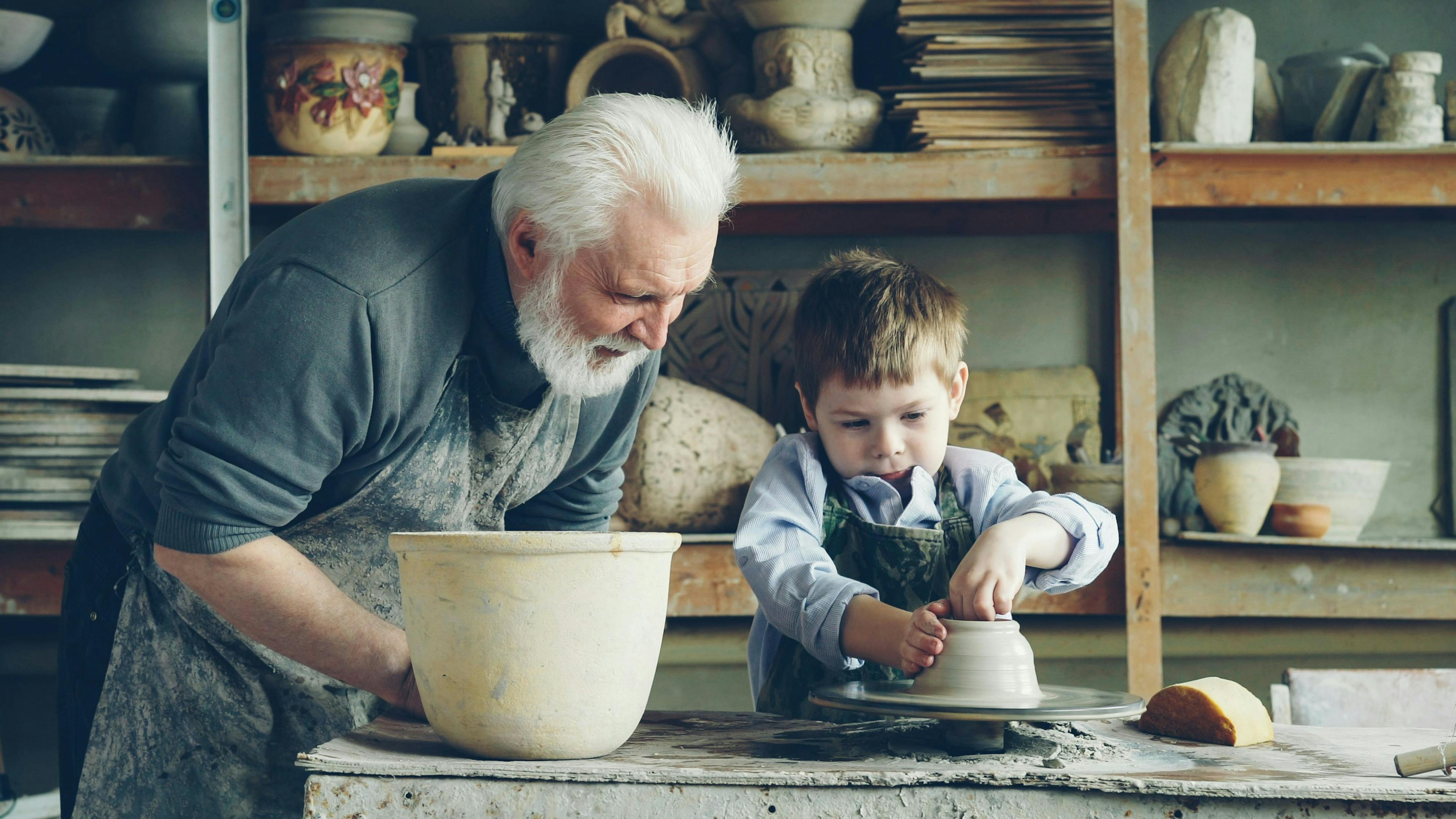 Festa dei nonni: nonno con bambino