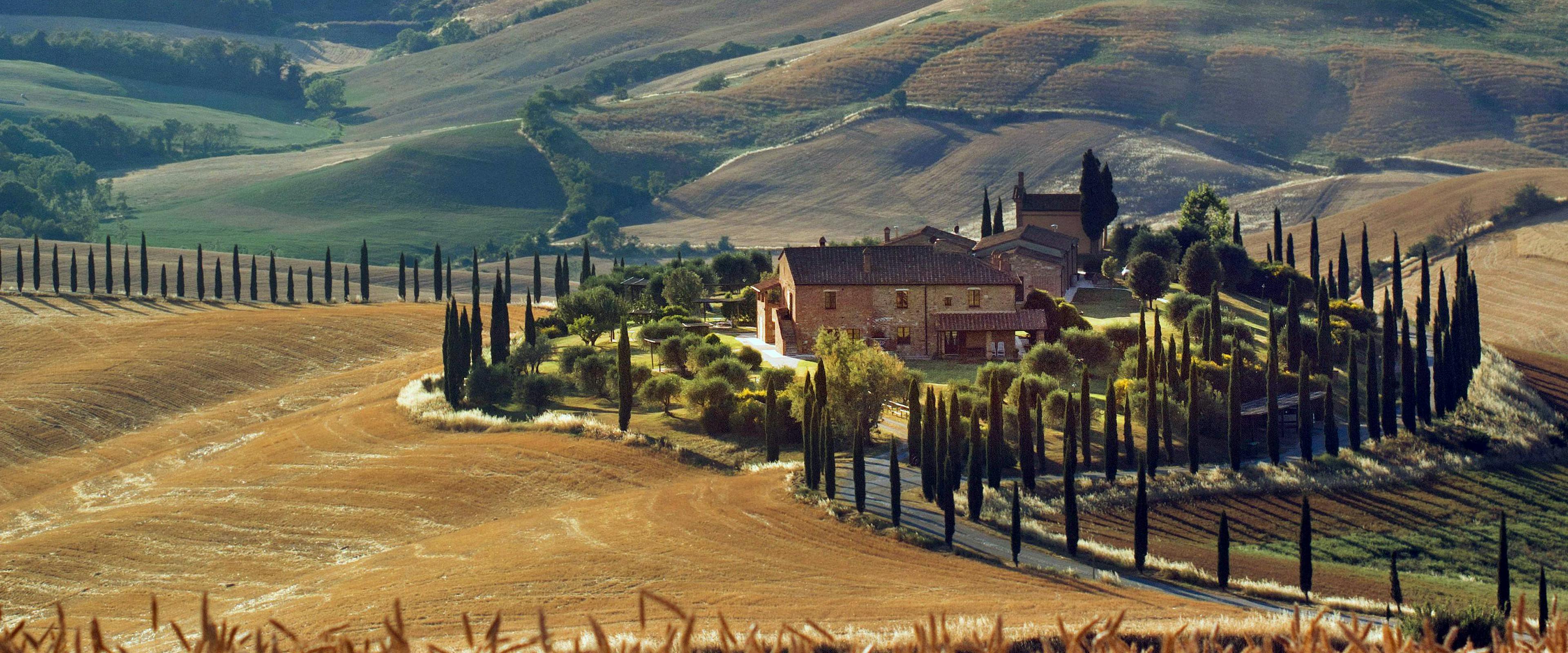 Countryside, dusk