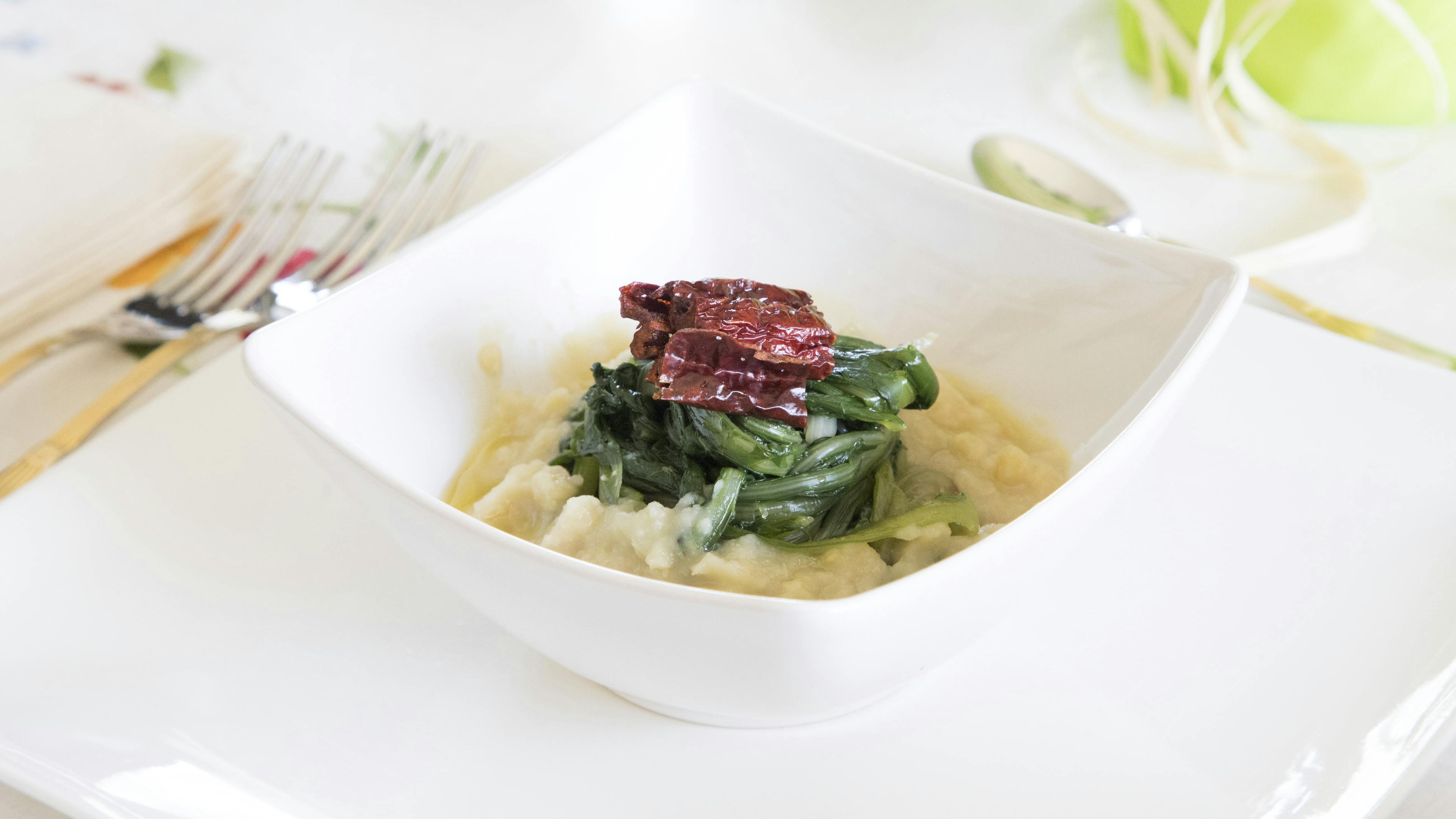 Fave e Cicoria di Cesarina Anna Maria, vegano, giornata mondiale dei vegani