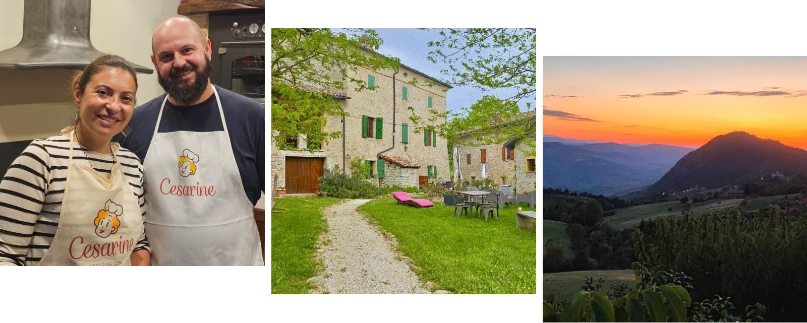 Casale a Zocca, Cesarini Barbara e Andrea, vista colline di Zocca