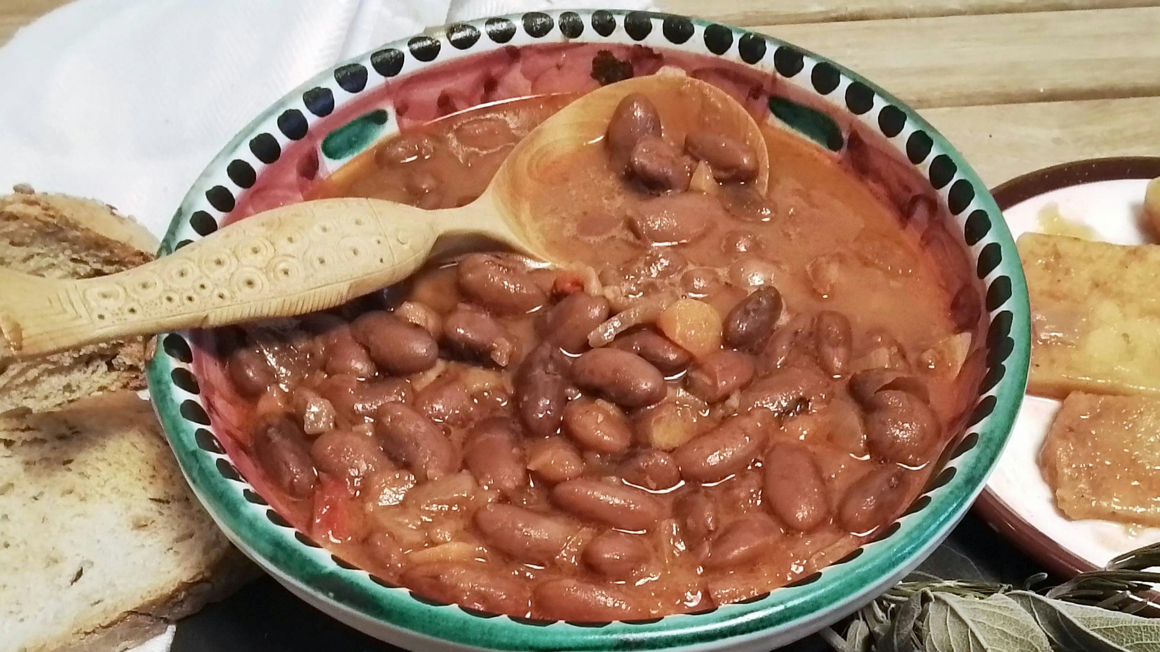 Italian Pasta and Bean Soup with Parmesan Rinds