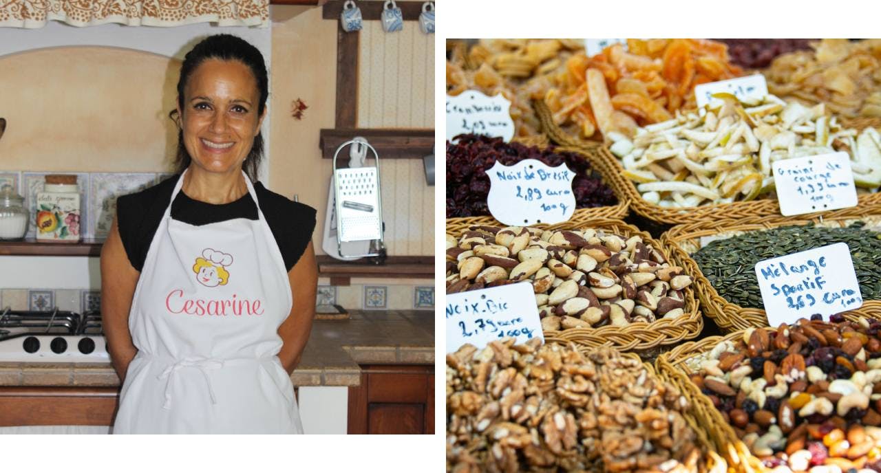 Cesarina Patrizia da Rimini, piada dei morti, frutta secca