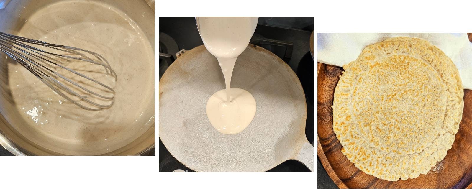 Ciacci montanari, colla, preparazione
