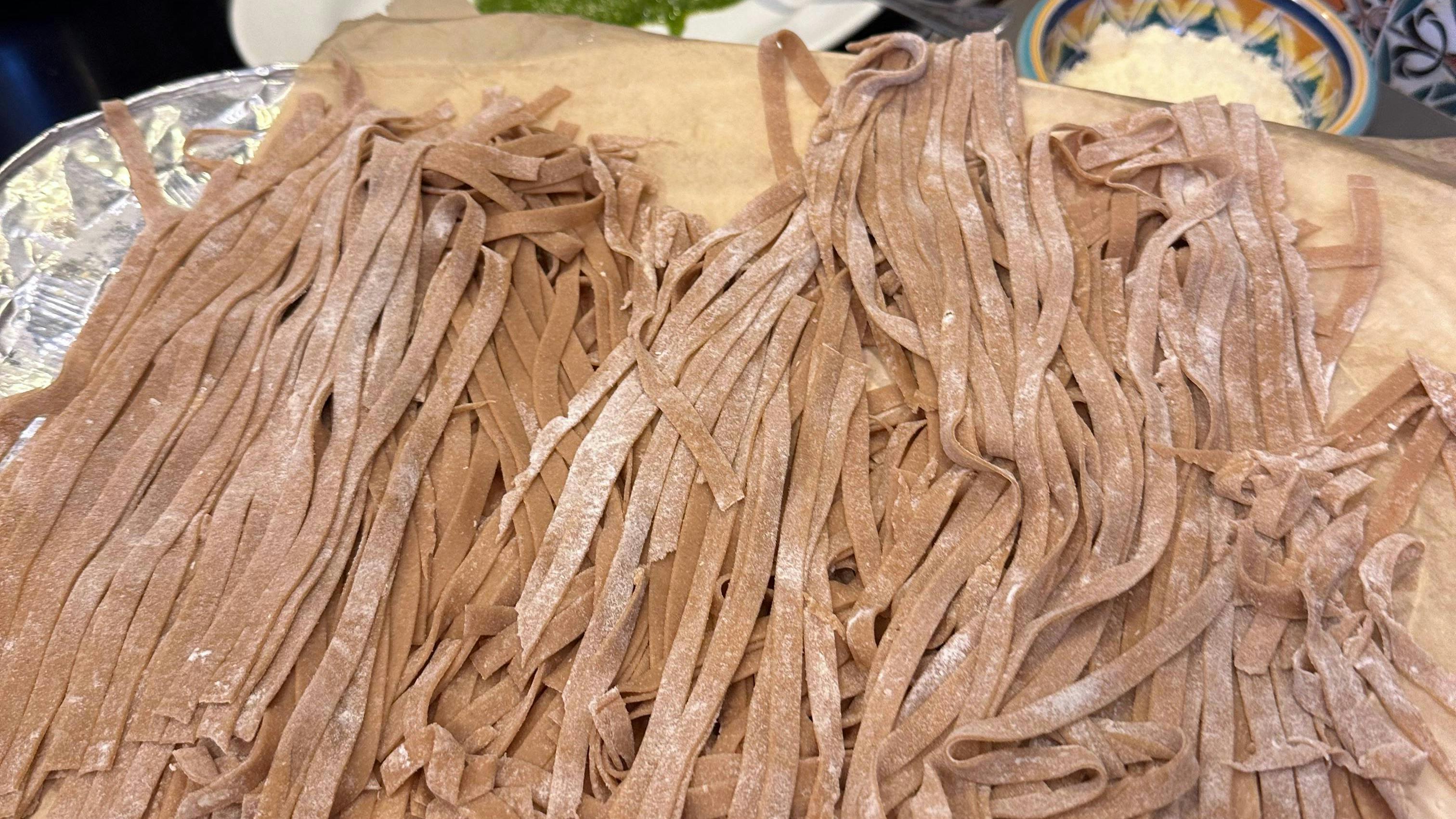 Picagge liguri di farina di castagne