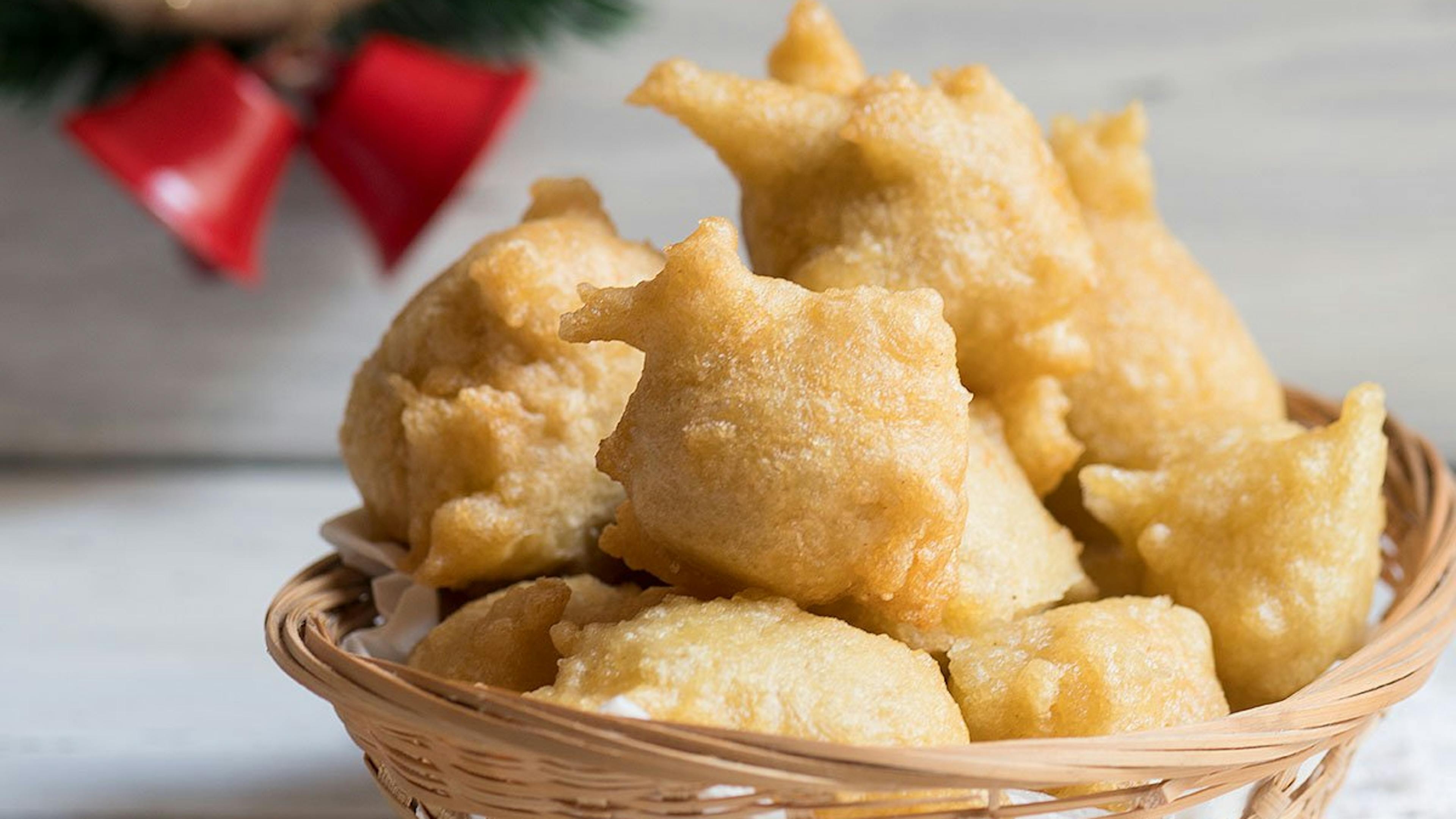 Pettole, also known as pittule, a traditional Apulian treat enjoyed at Christmas or on St. Martin’s Day