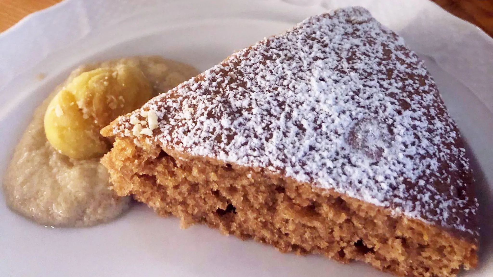 Torta di castagne
