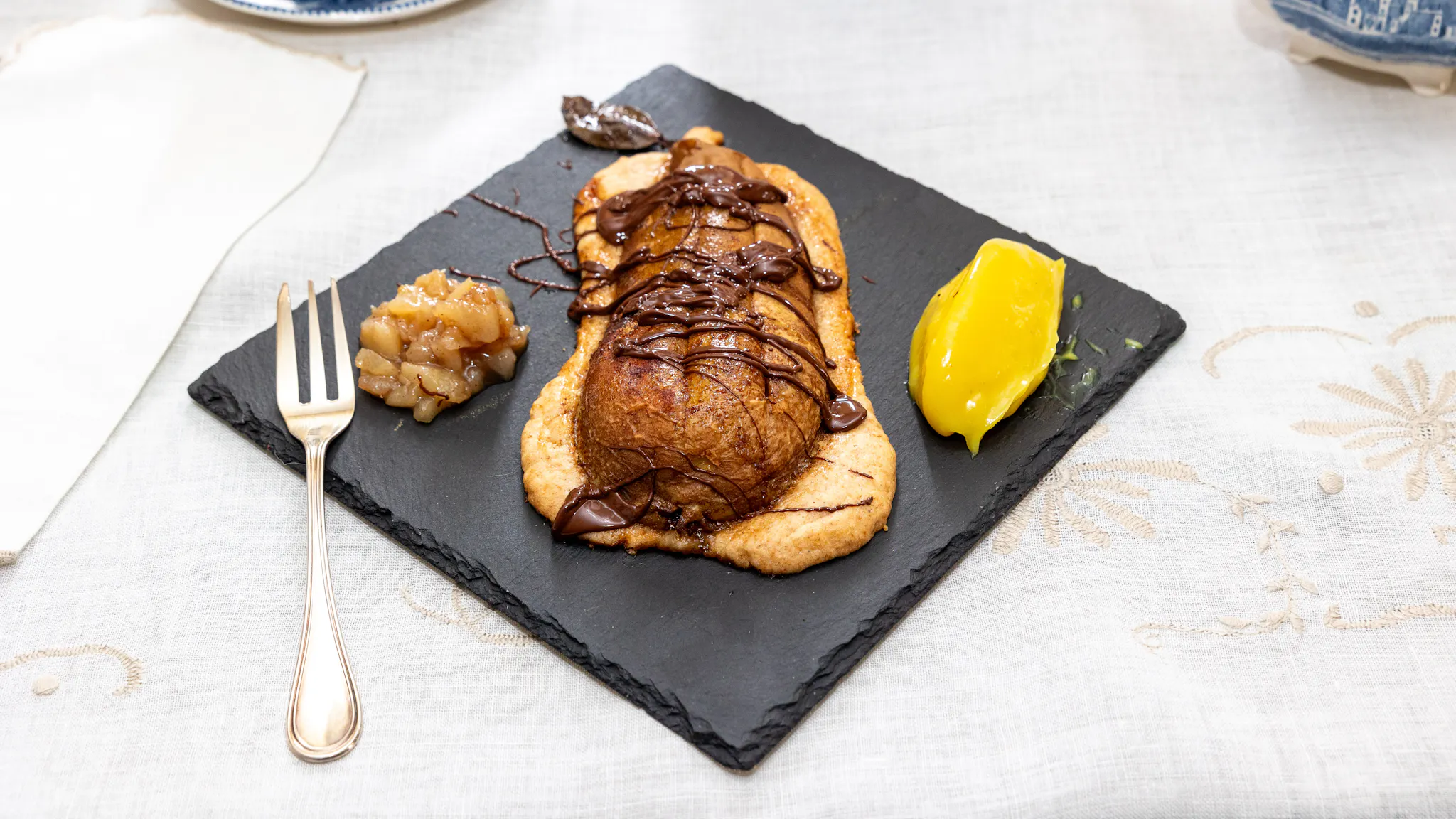 Tarta de pera