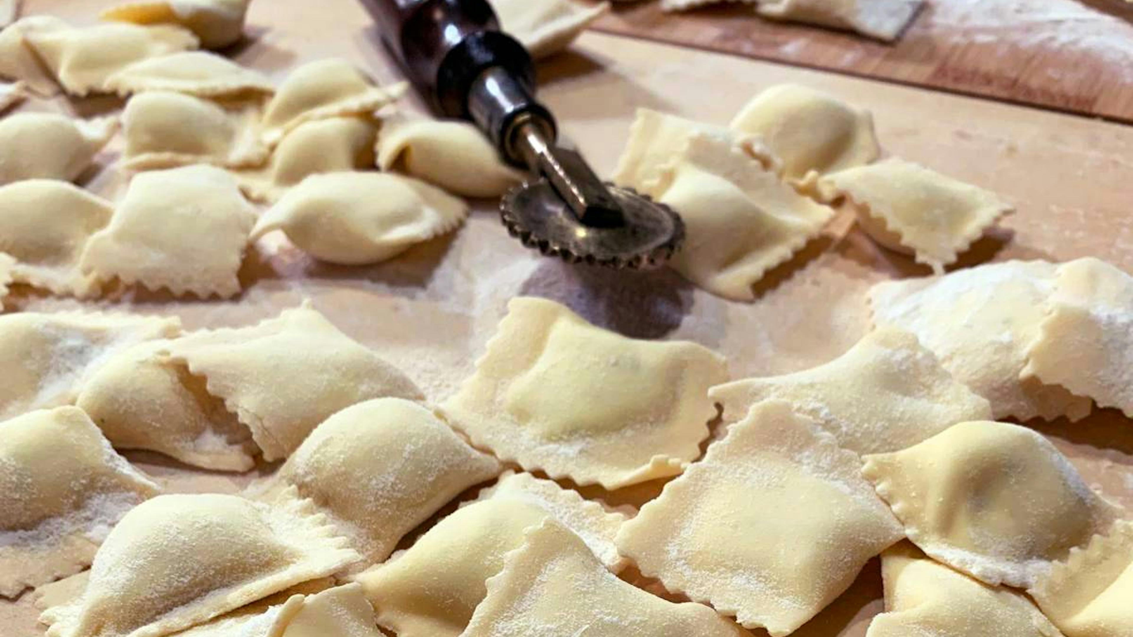 Agnolotti alla Cavour, a traditional Piedmontese first course, Christmas 2025, holiday table, Cesarina Iva
