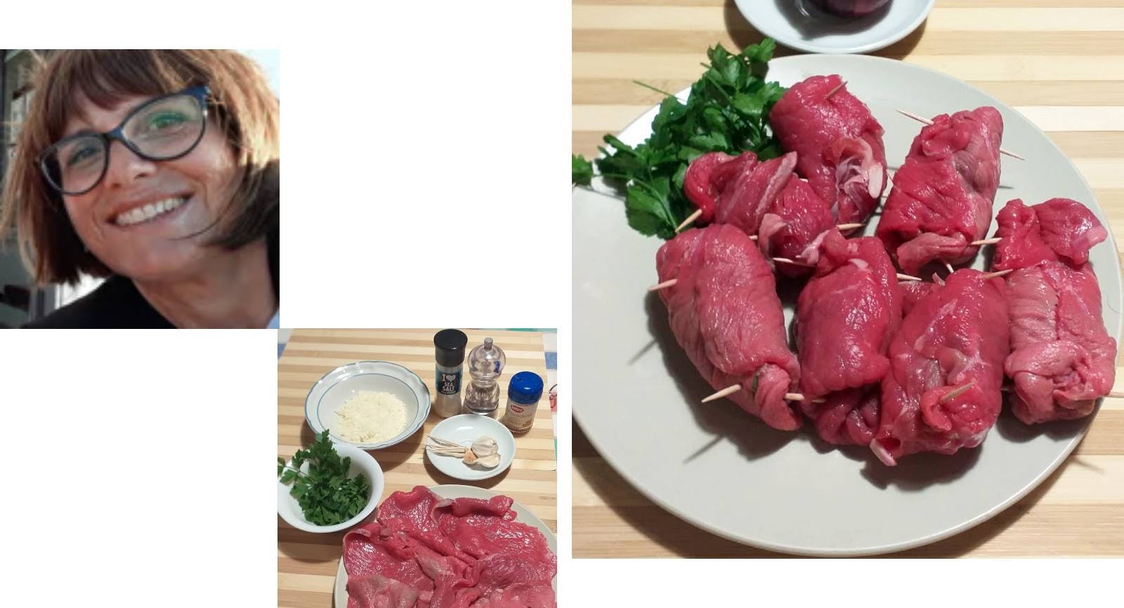 Braciole di carne di manzo, ingredienti, Cesarina Mimma, secondo tipico pugliese dei giorni di festa