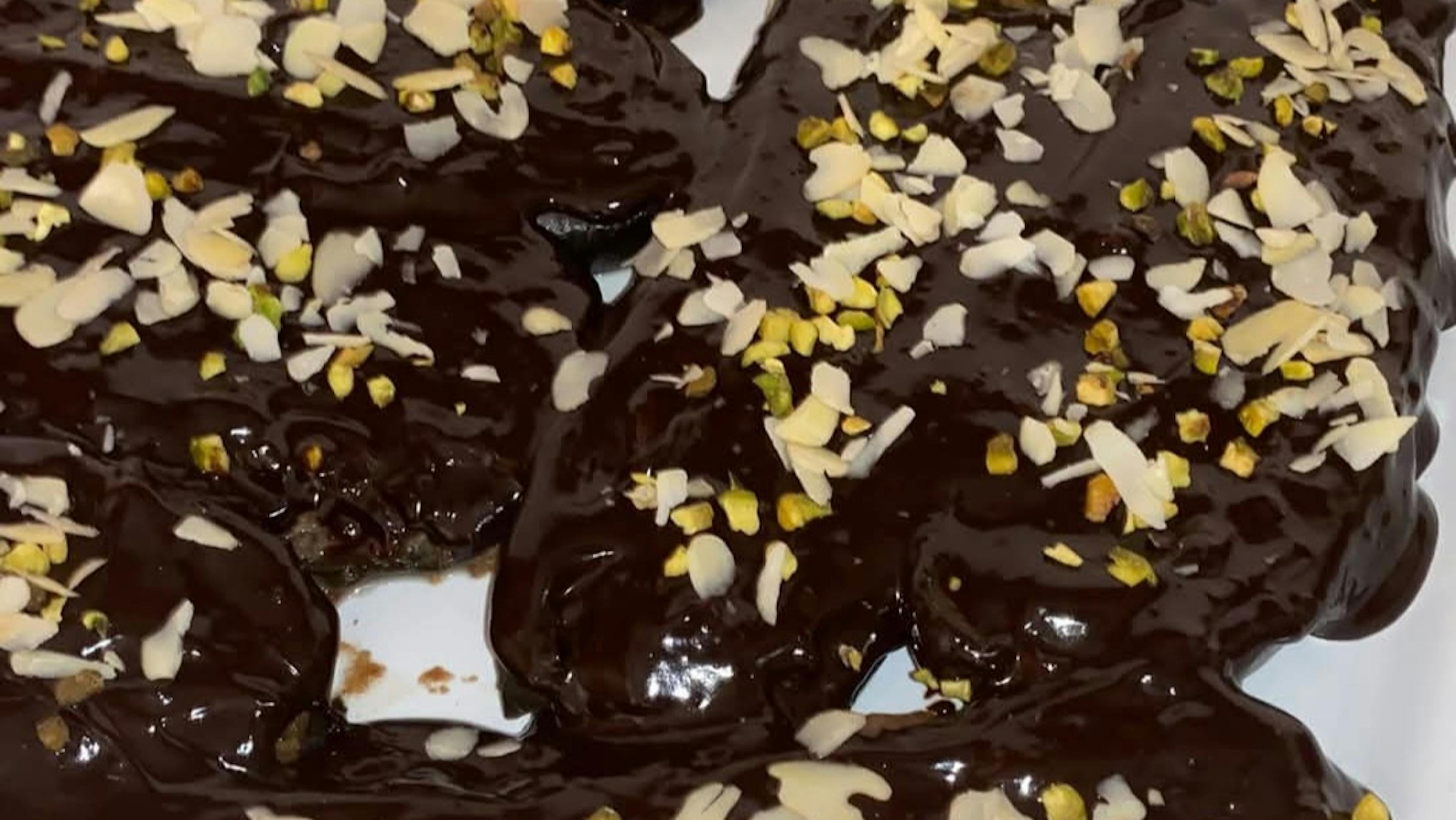 Chocolate Eggplants, Cesarini Laura and Ettore, traditional Campania dessert