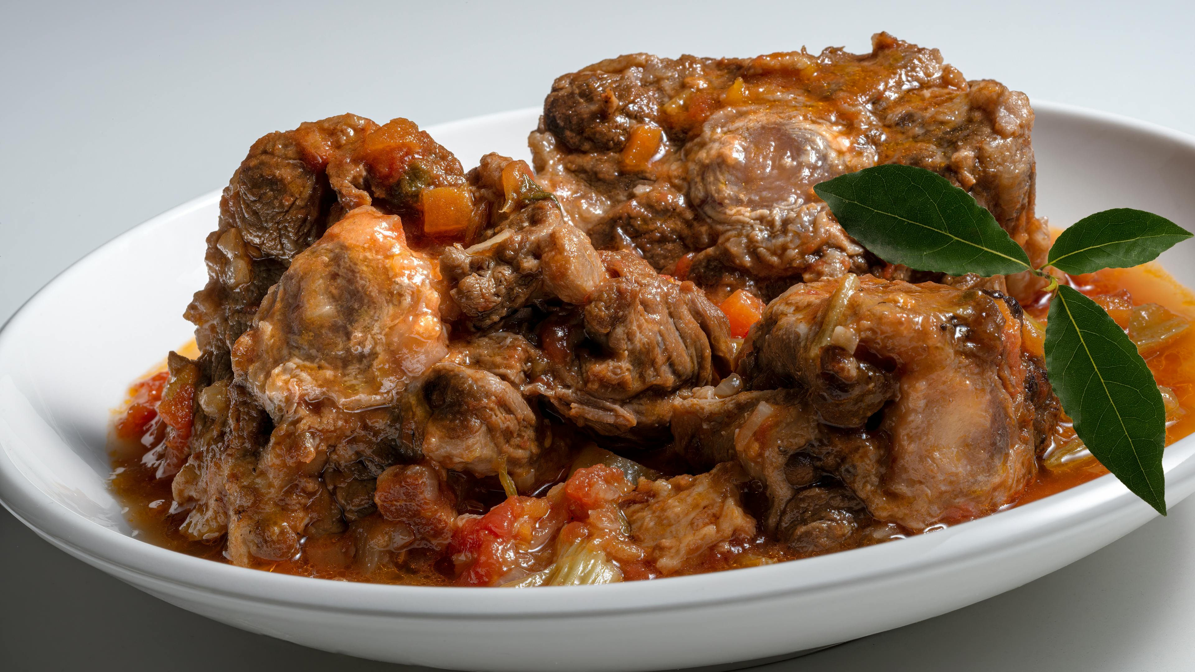 Coda alla vaccinara, segundo plato típico de la cocina romana