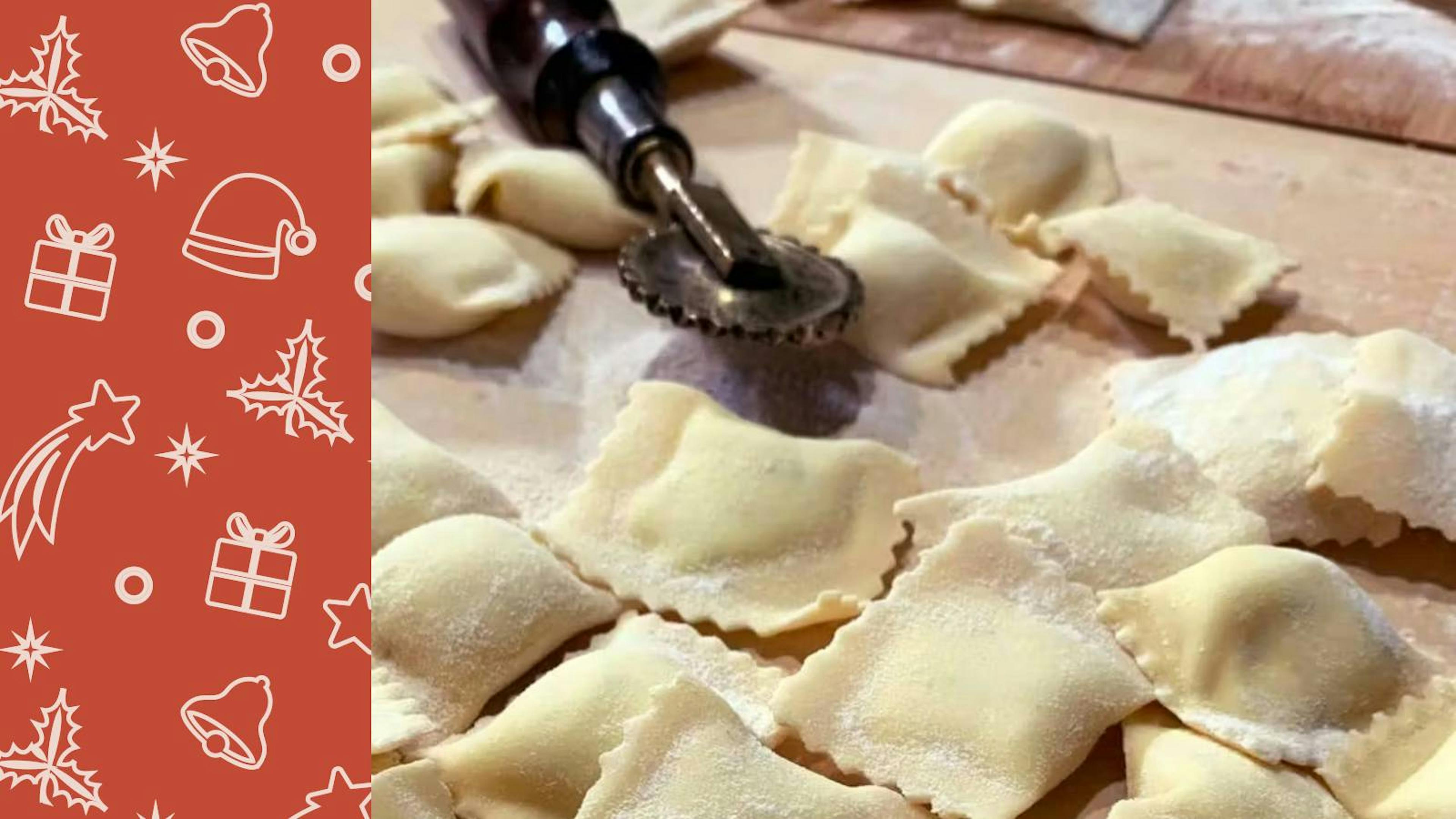 Agnolotti alla Cavour, primo piatto piemontese, Natale 2025, tavola delle feste, Cesarina Iva
