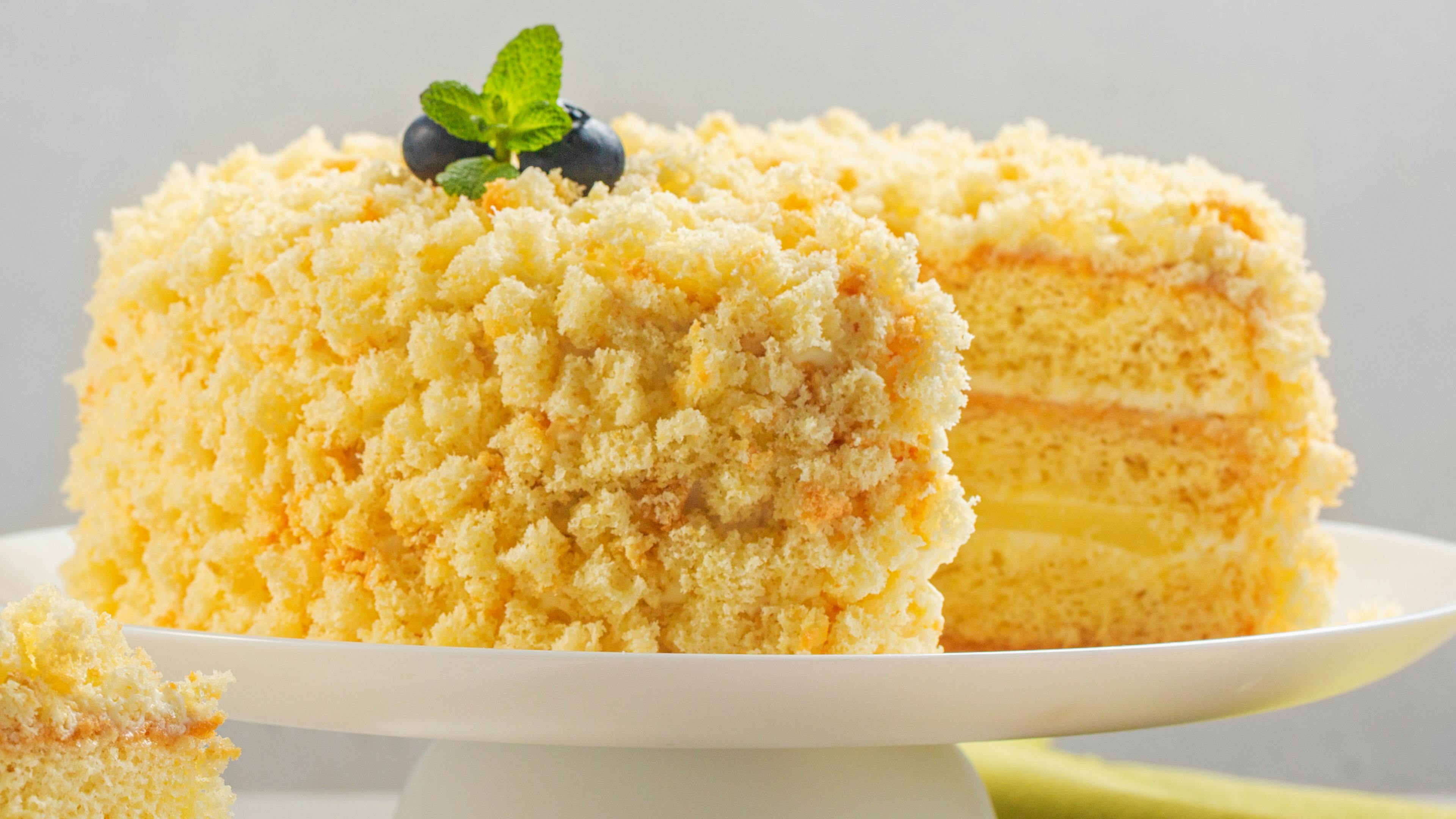 Torta Mimosa per la festa della donna