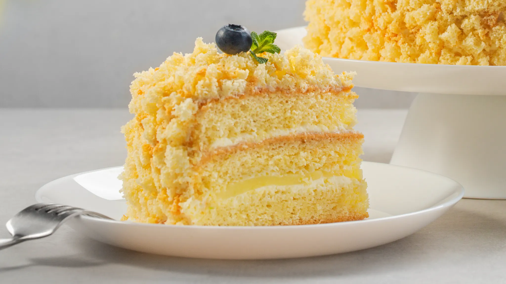 Mimosa-Torte zum Frauentag