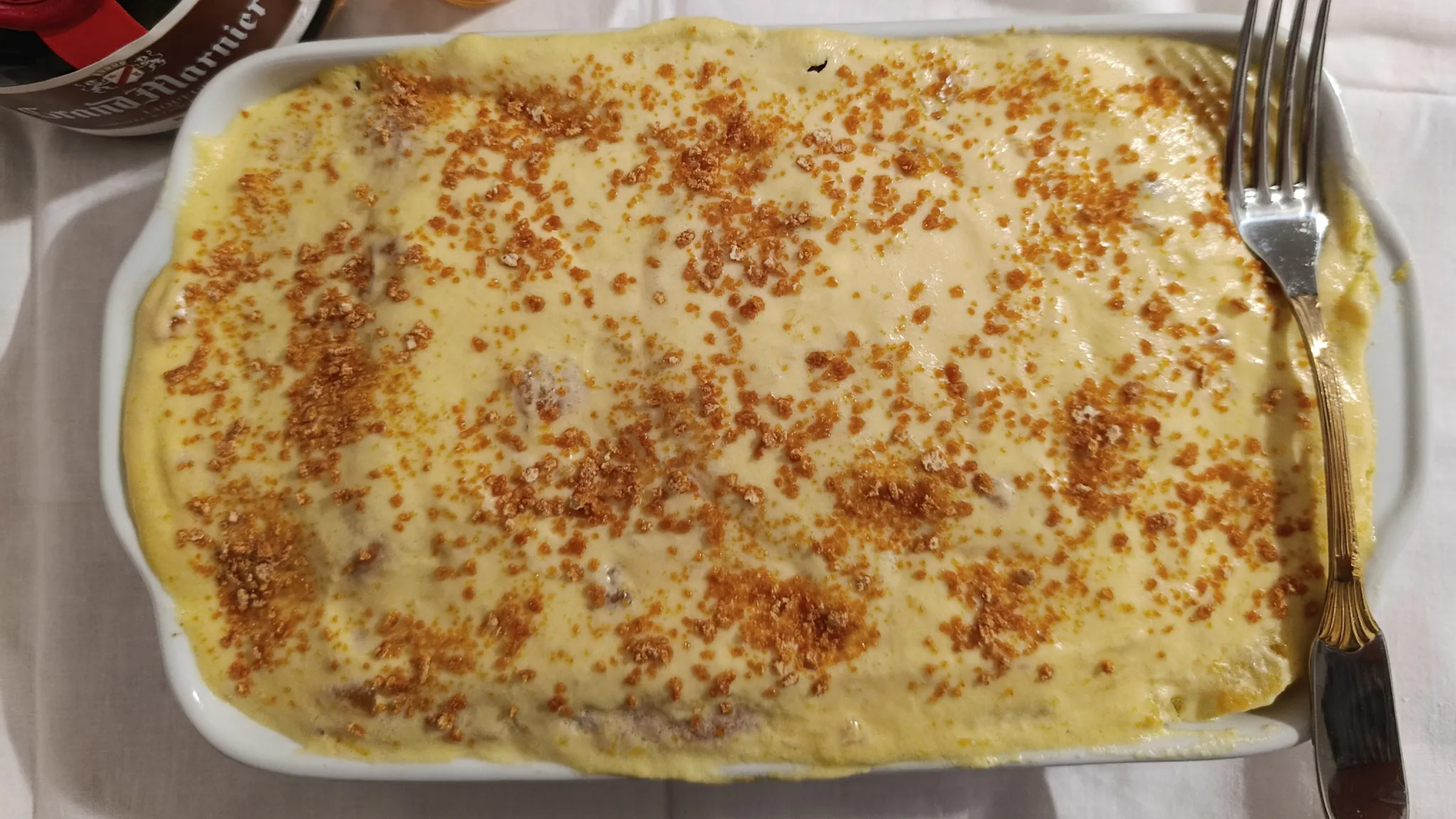 Tiramisù de naranja