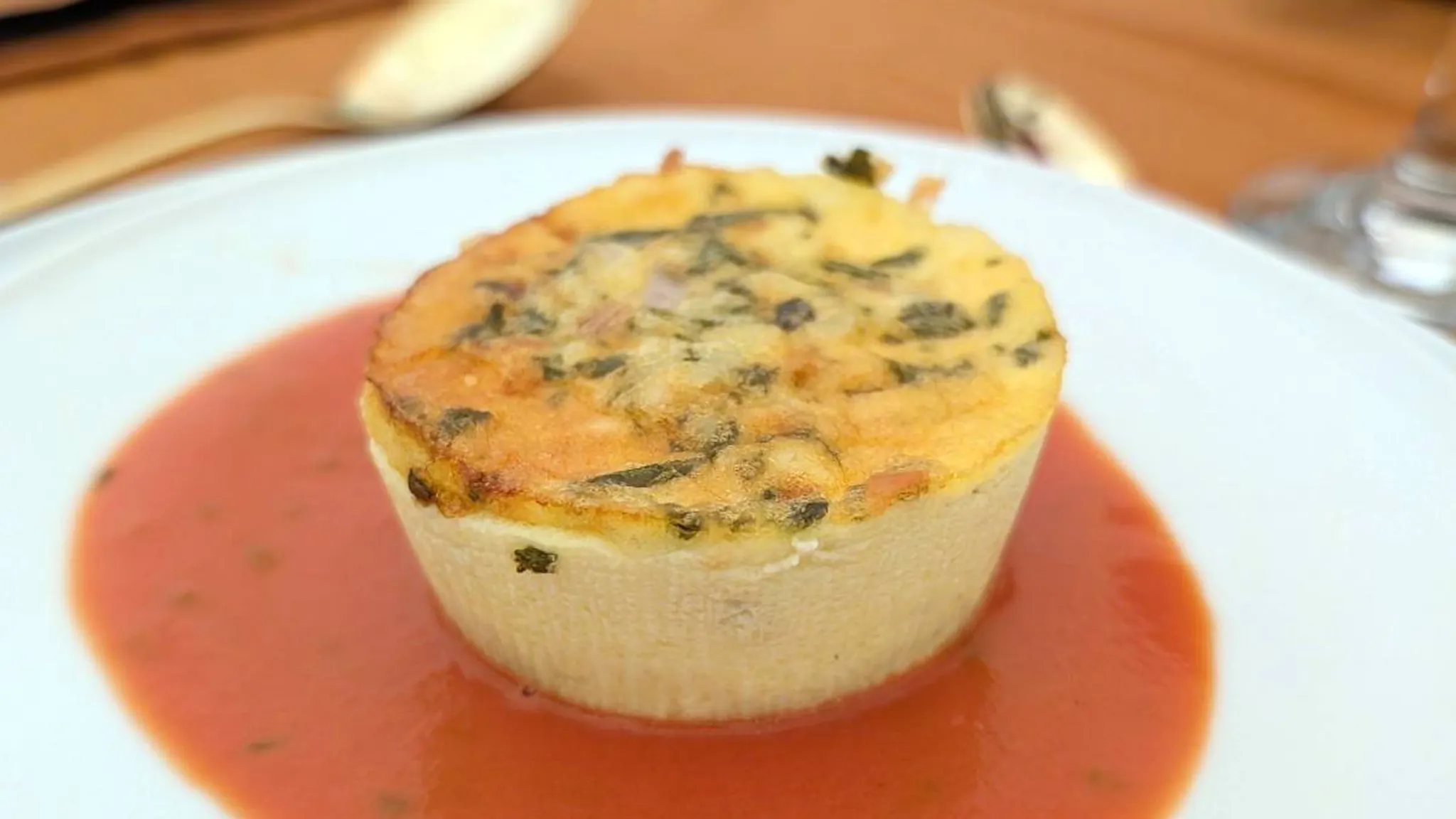Tartrà, traditional Piedmontese savory pudding