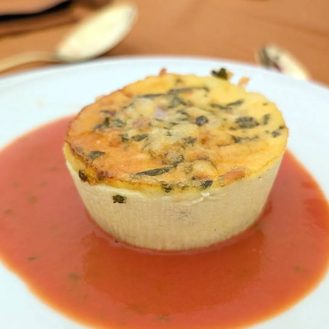 Tartrà, budino salato tipico piemontese