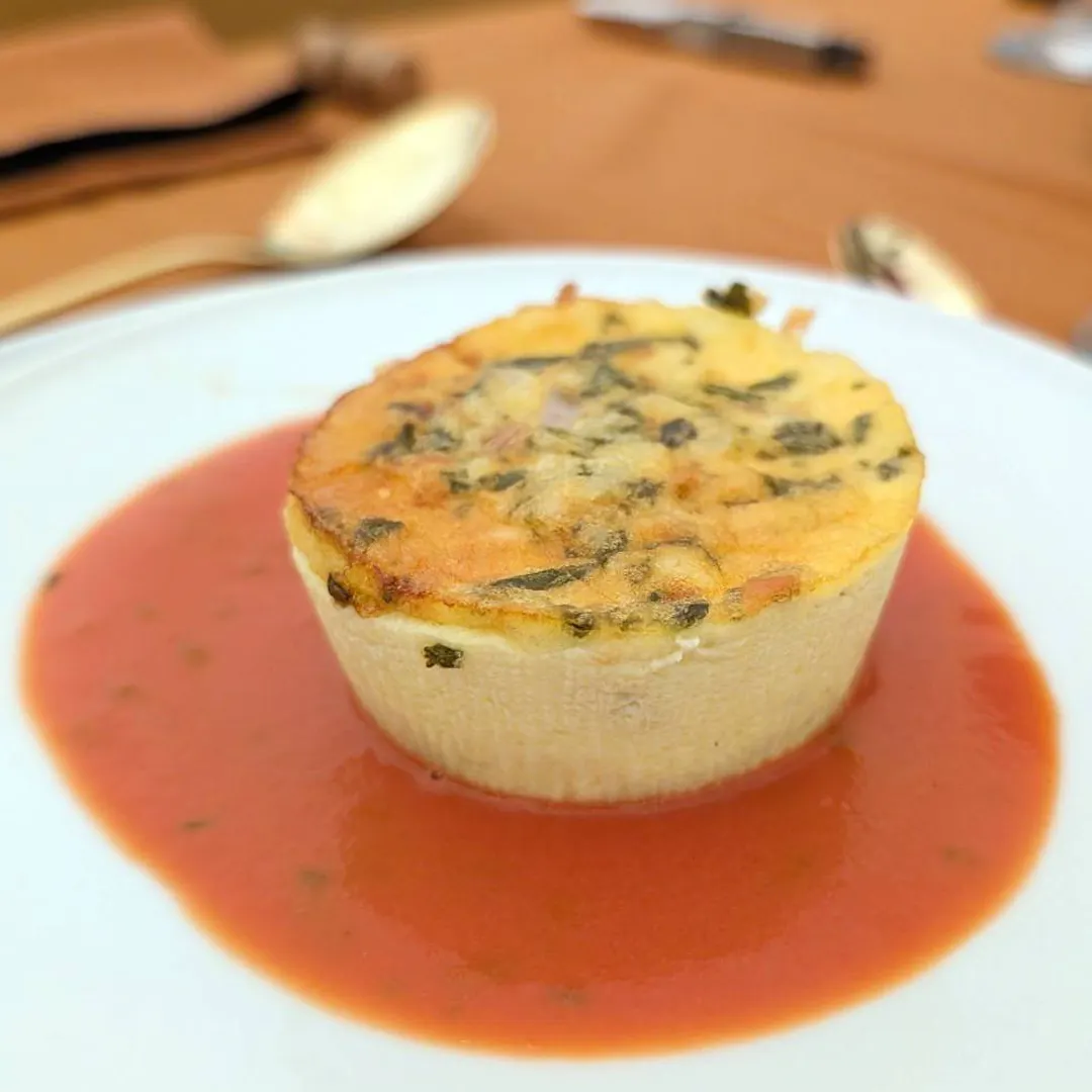 Tartrà, budino salato tipico piemontese