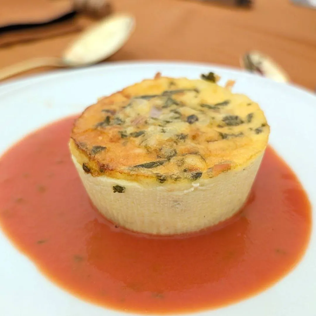 Tartrà, budino salato tipico piemontese