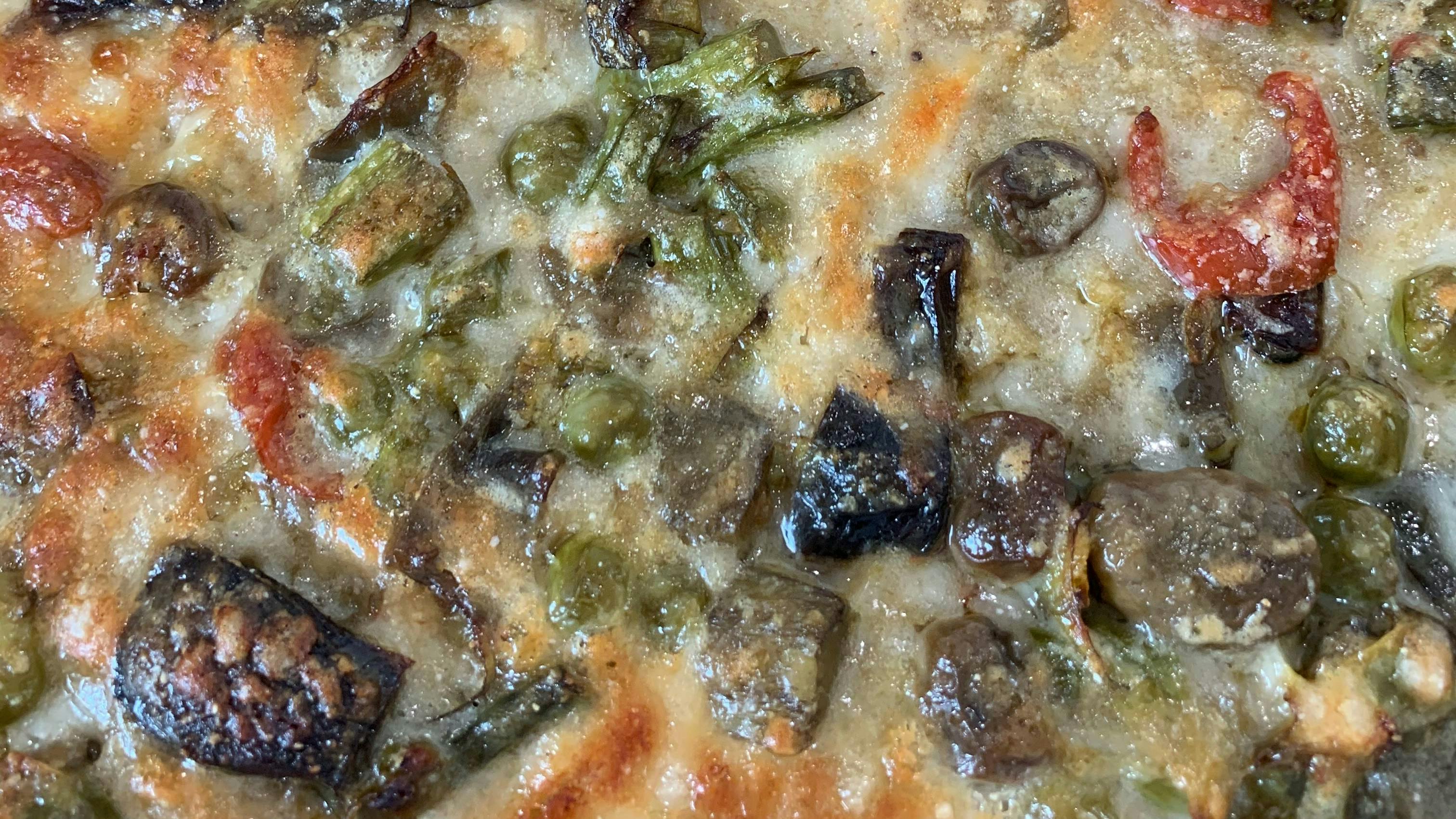 Spring Lasagna with artichokes, peas, asparagus and fava beans