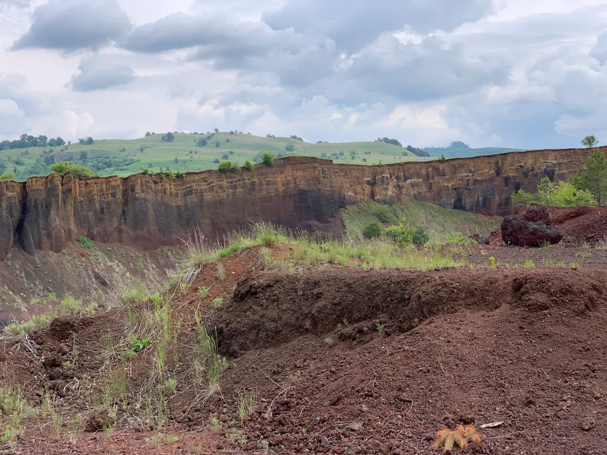 Vulcanul stins de la Racoș