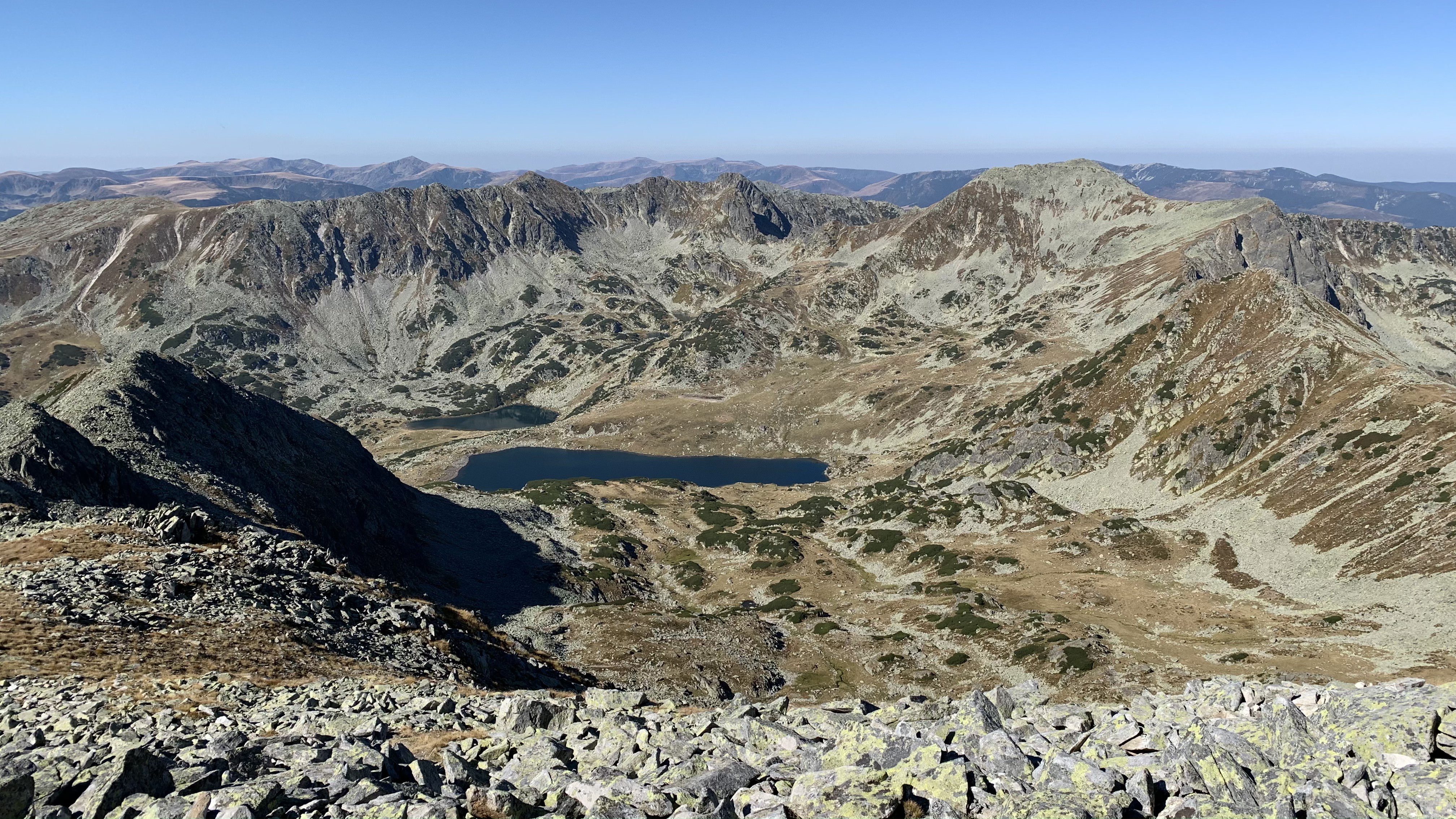 Vârful Peleaga (2509m) - Vârful Păpușa (2508m)