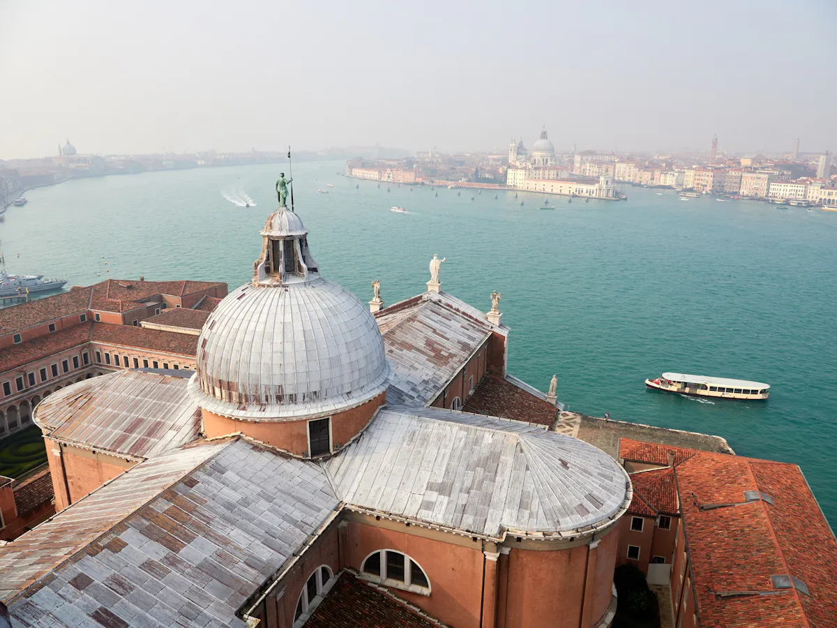 Vedere din turnul San Giorgio Maggiore
