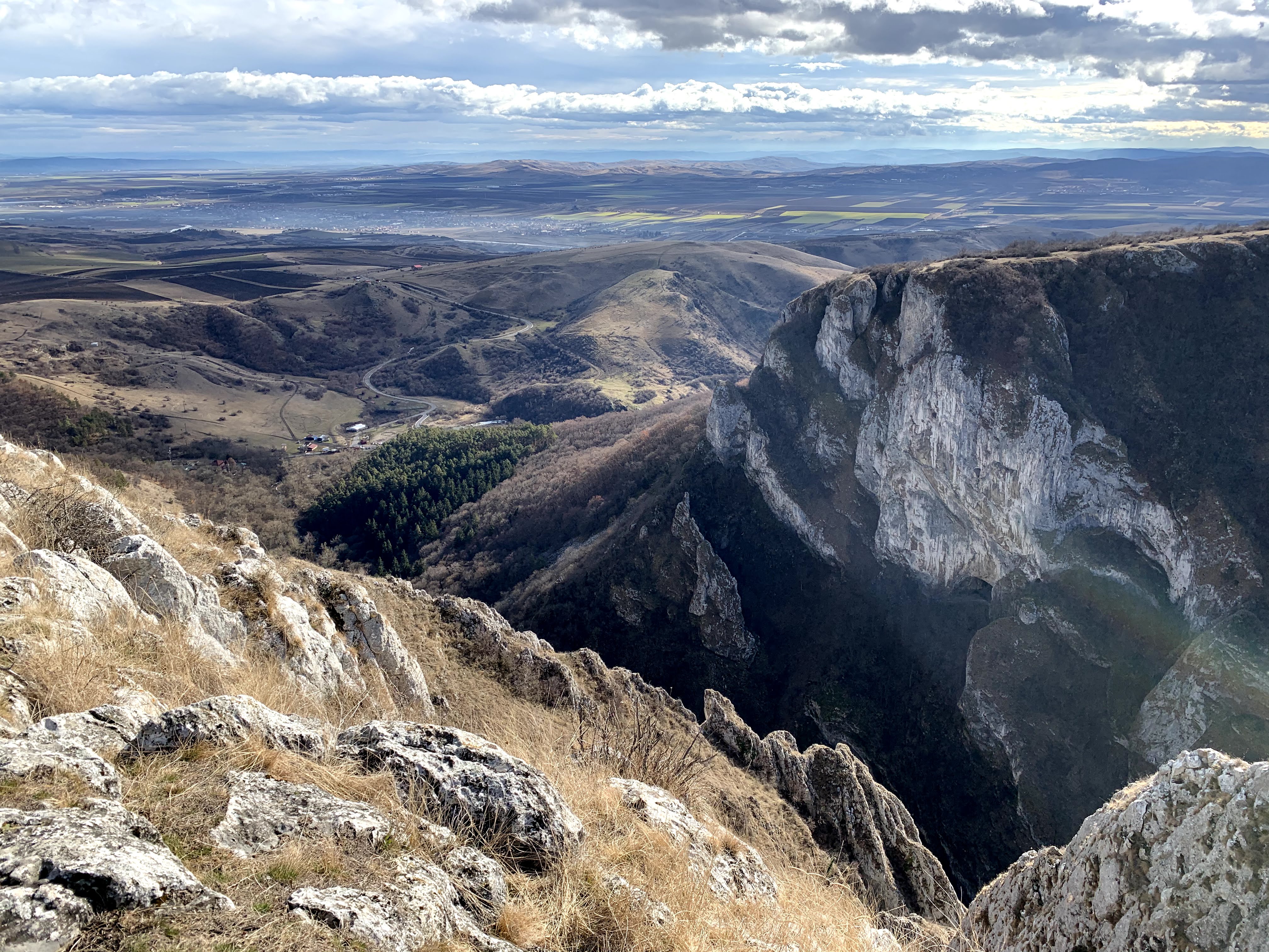 Cel mai inalt punct de pe versantul drept al Cheilor Turzii