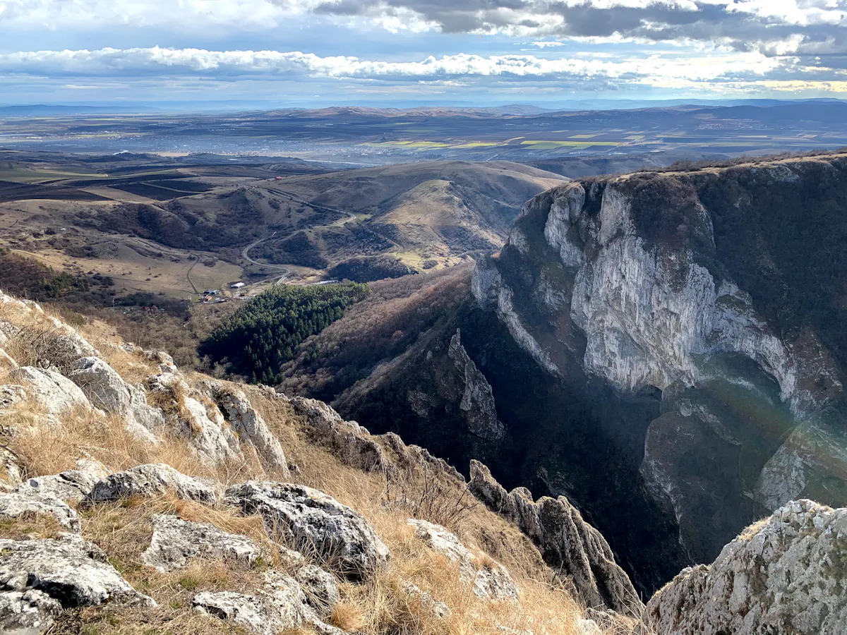 Cel mai inalt punct de pe versantul drept al Cheilor Turzii