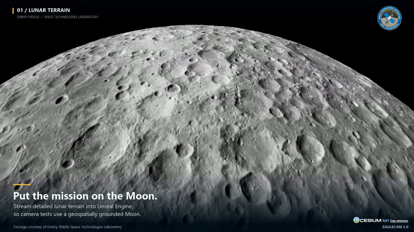 Embry-Riddle EagleCam 2.0: Put the mission on the Moon.