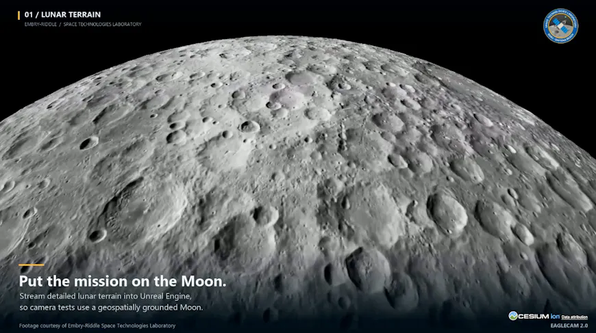 Embry-Riddle EagleCam 2.0: Put the mission on the Moon.